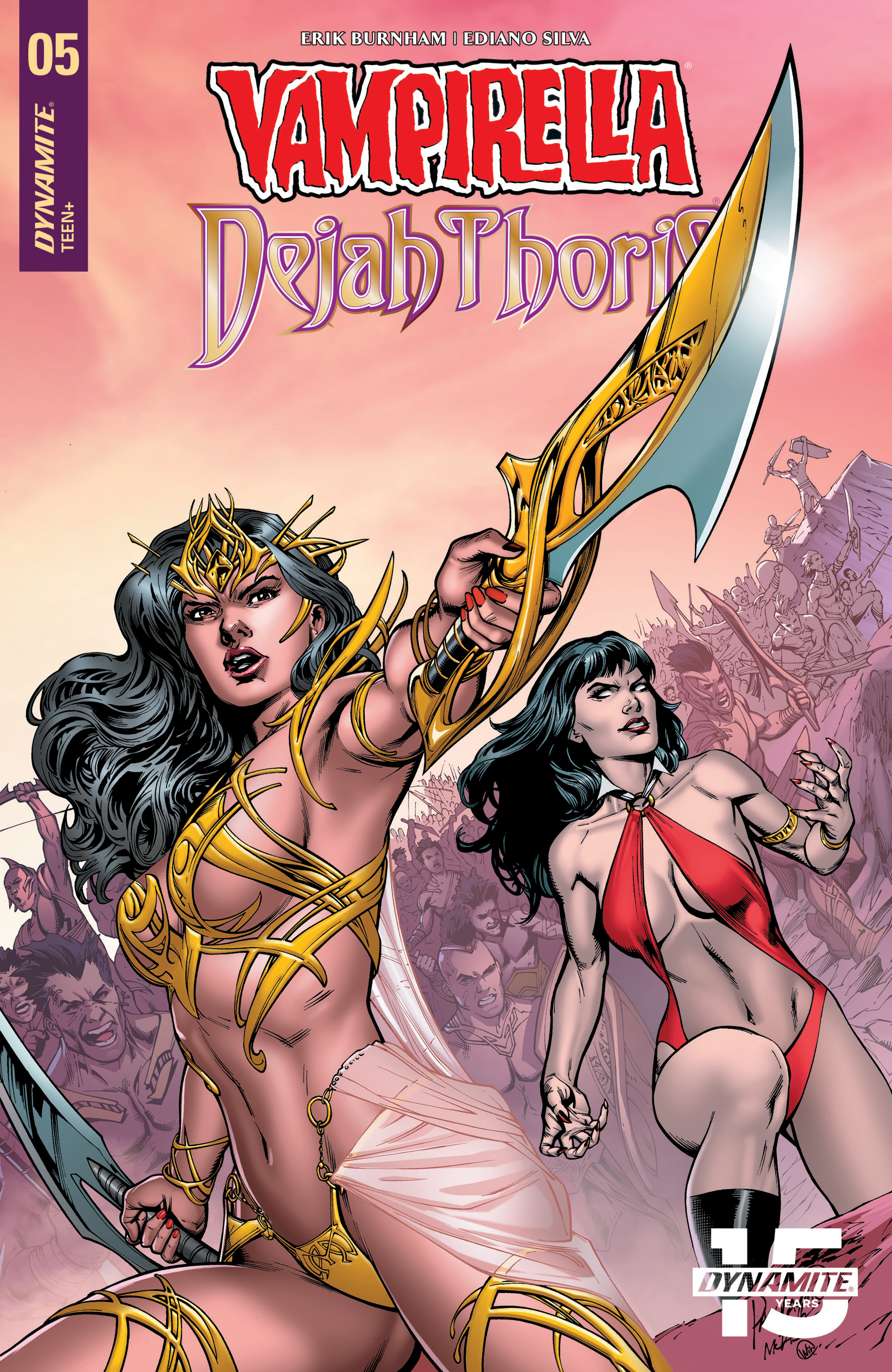 Read online Vampirella/Dejah Thoris comic -  Issue #5 - 1