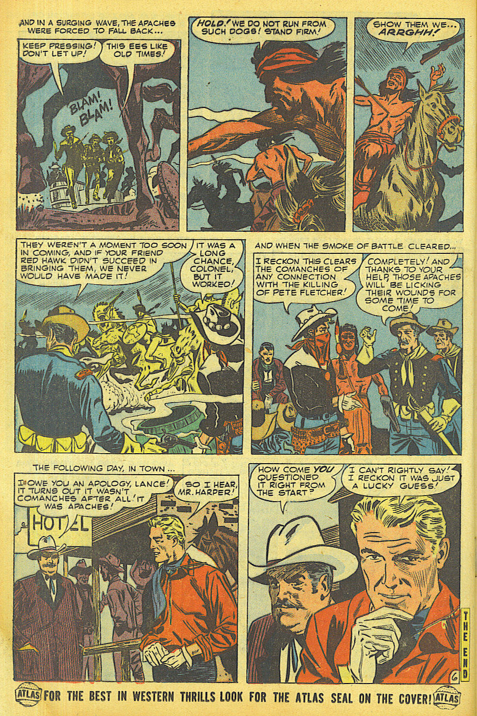 Read online The Outlaw Kid (1954) comic -  Issue #2 - 16