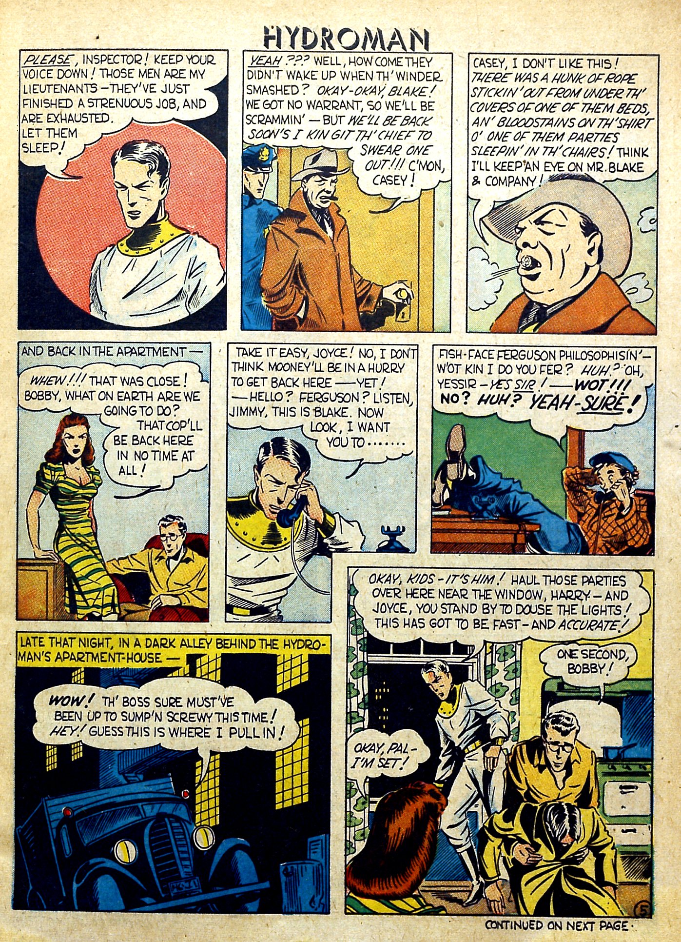 Read online Reg'lar Fellers Heroic Comics comic -  Issue #9 - 13