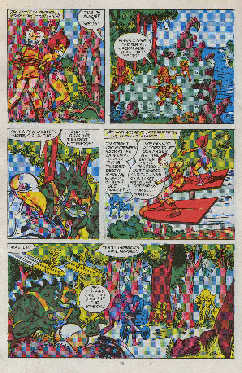 Read online ThunderCats (1985) comic -  Issue #22 - 23