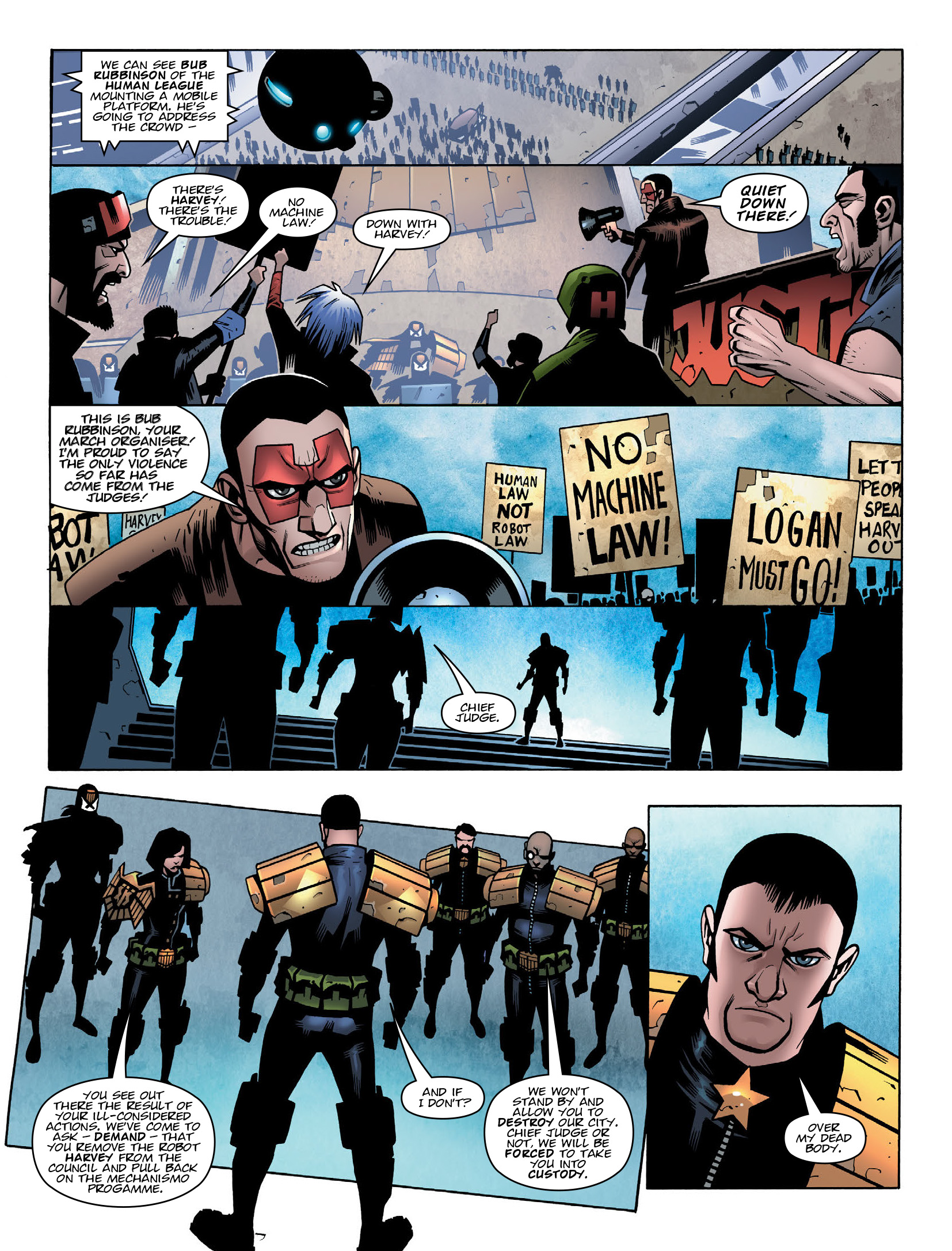 Read online 2000 AD comic -  Issue #2121 - 7