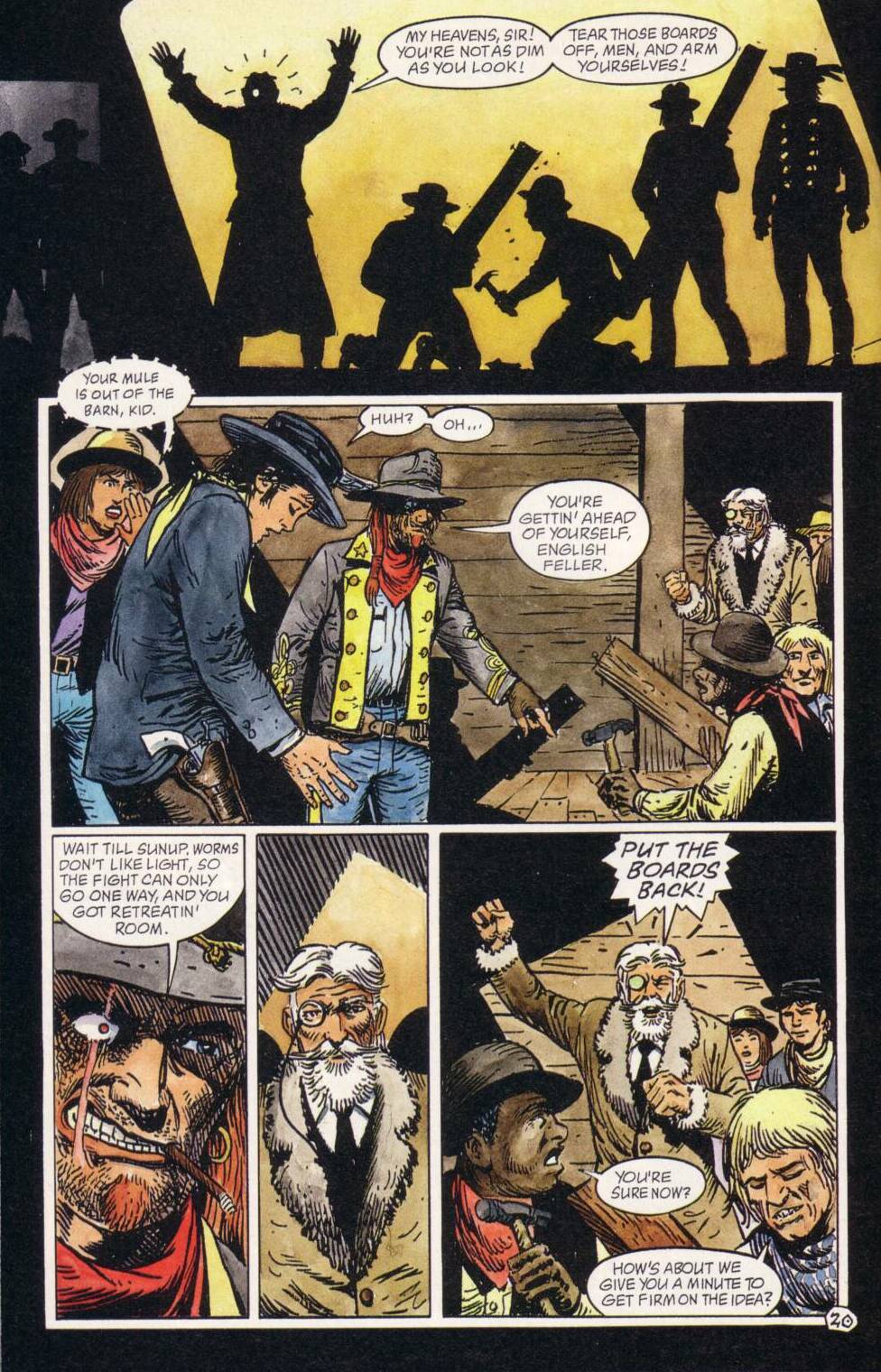 Read online Jonah Hex: Riders of the Worm and Such comic -  Issue #4 - 22