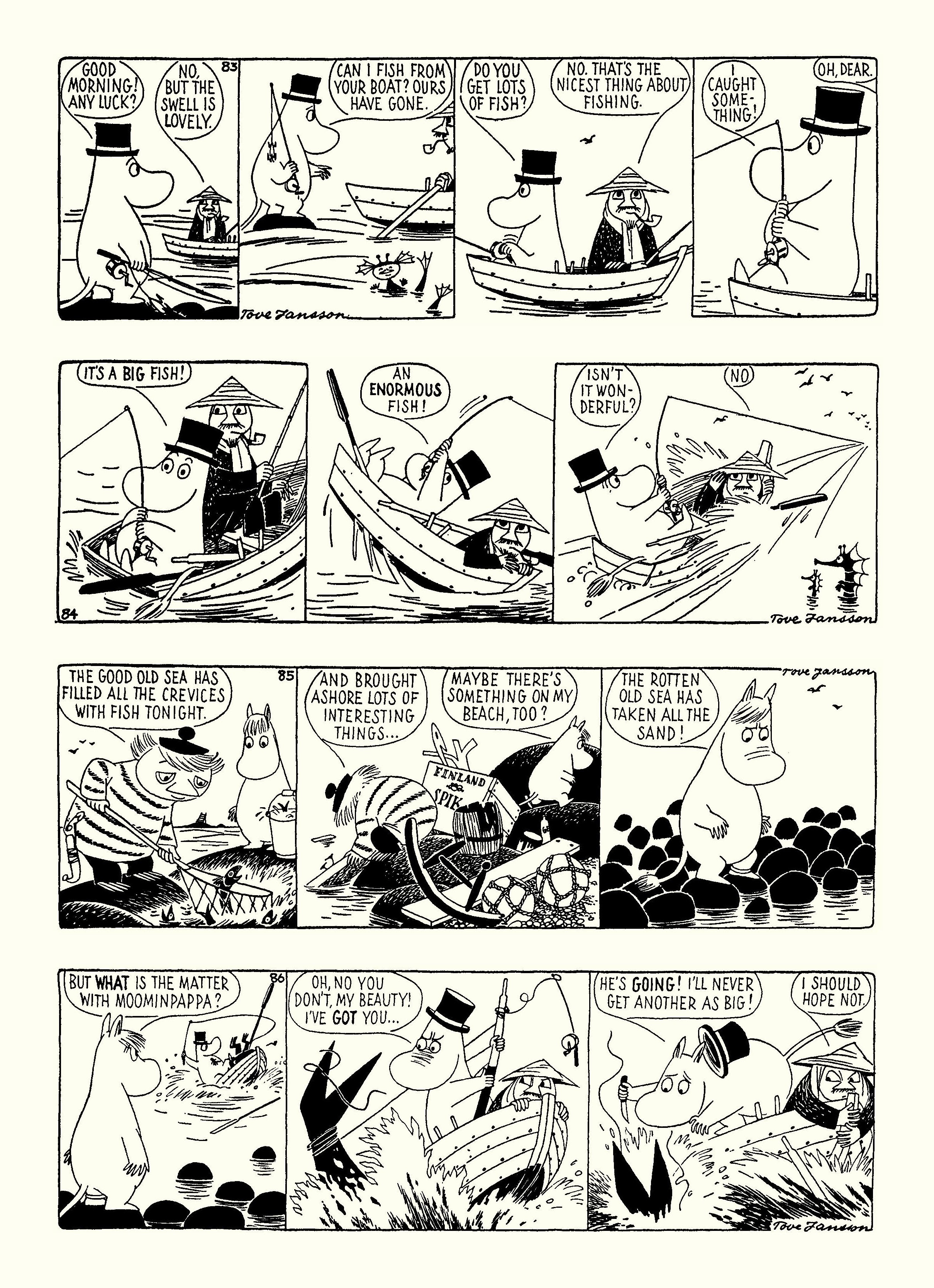 Read online Moomin: The Complete Tove Jansson Comic Strip comic -  Issue # TPB 3 - 76