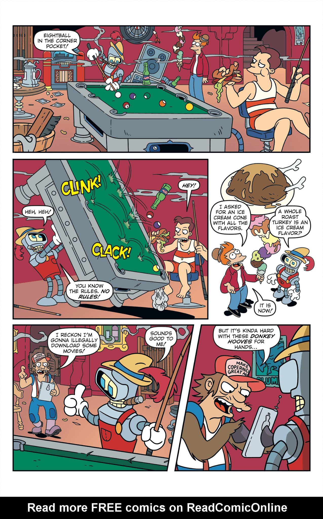 Read online Futurama Comics comic -  Issue #83 - 14
