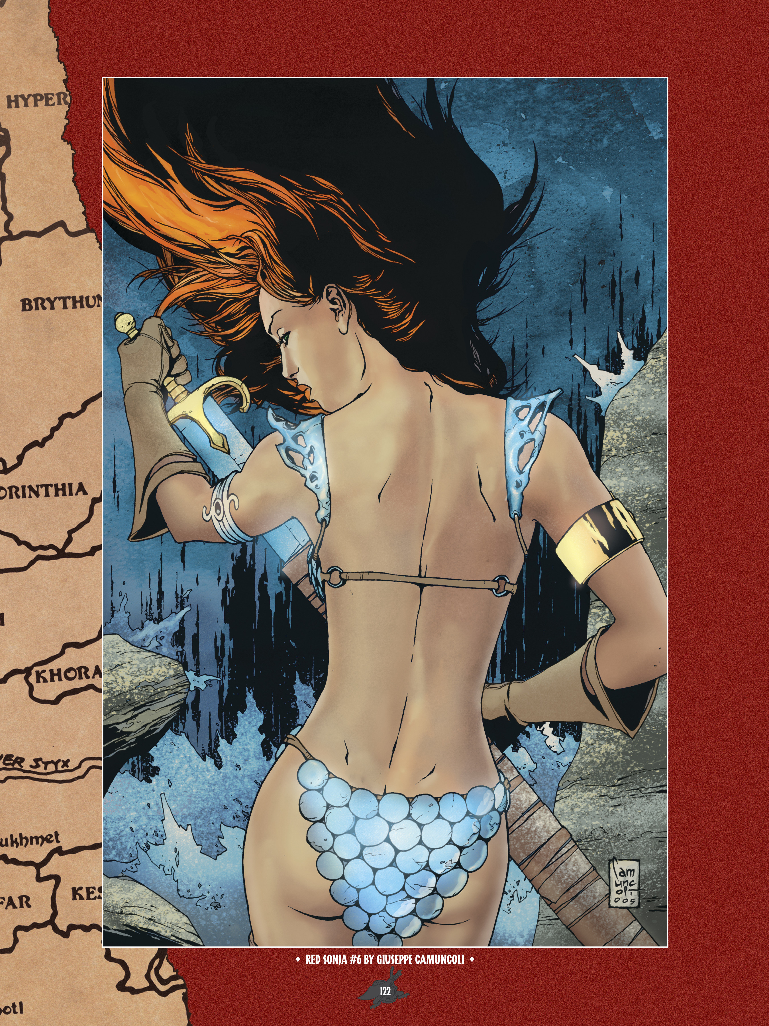 Read online The Art of Red Sonja comic -  Issue # TPB 1 (Part 2) - 21