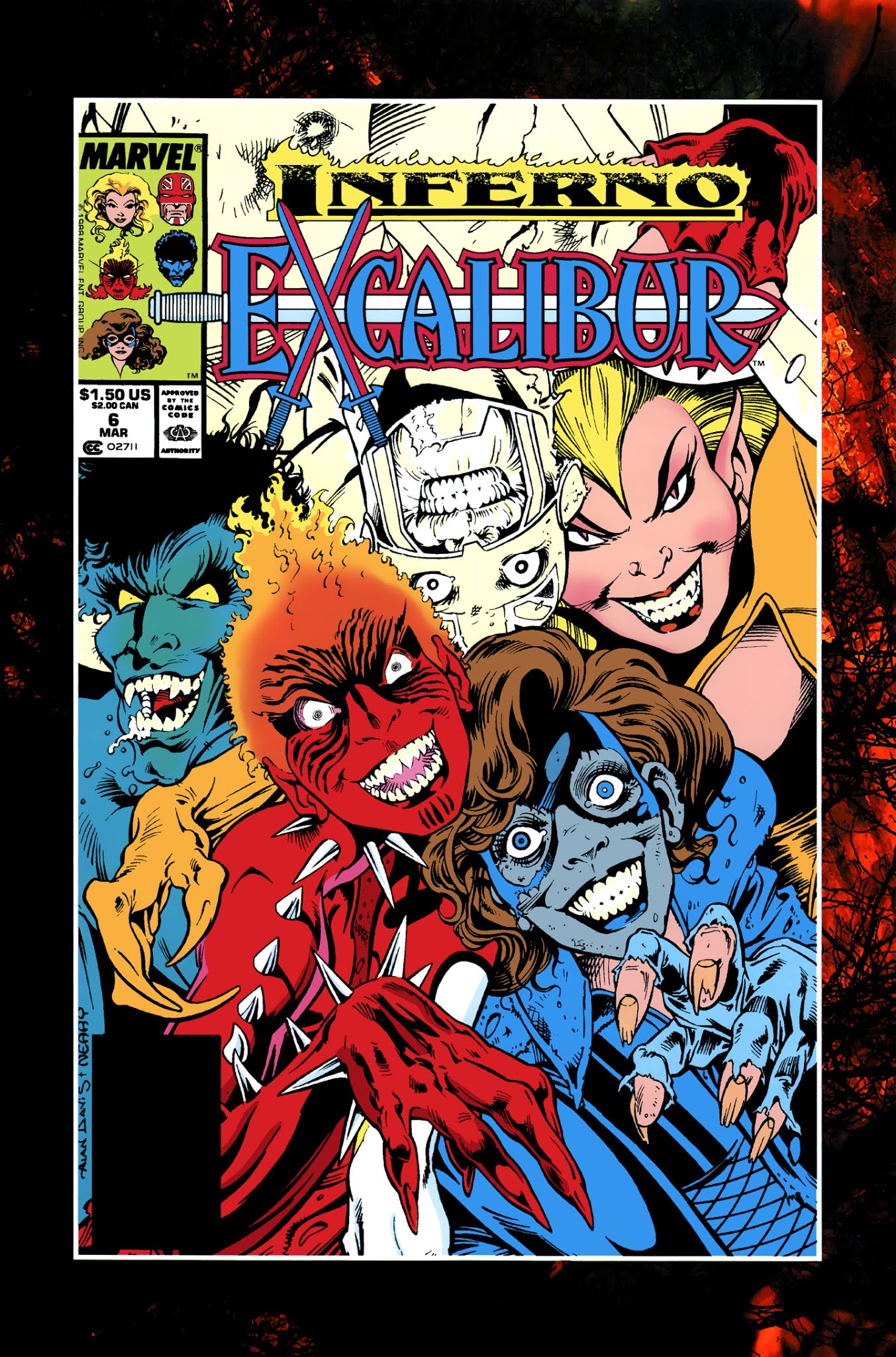 Read online X-Men: Inferno comic -  Issue # TPB Inferno Crossovers - 522