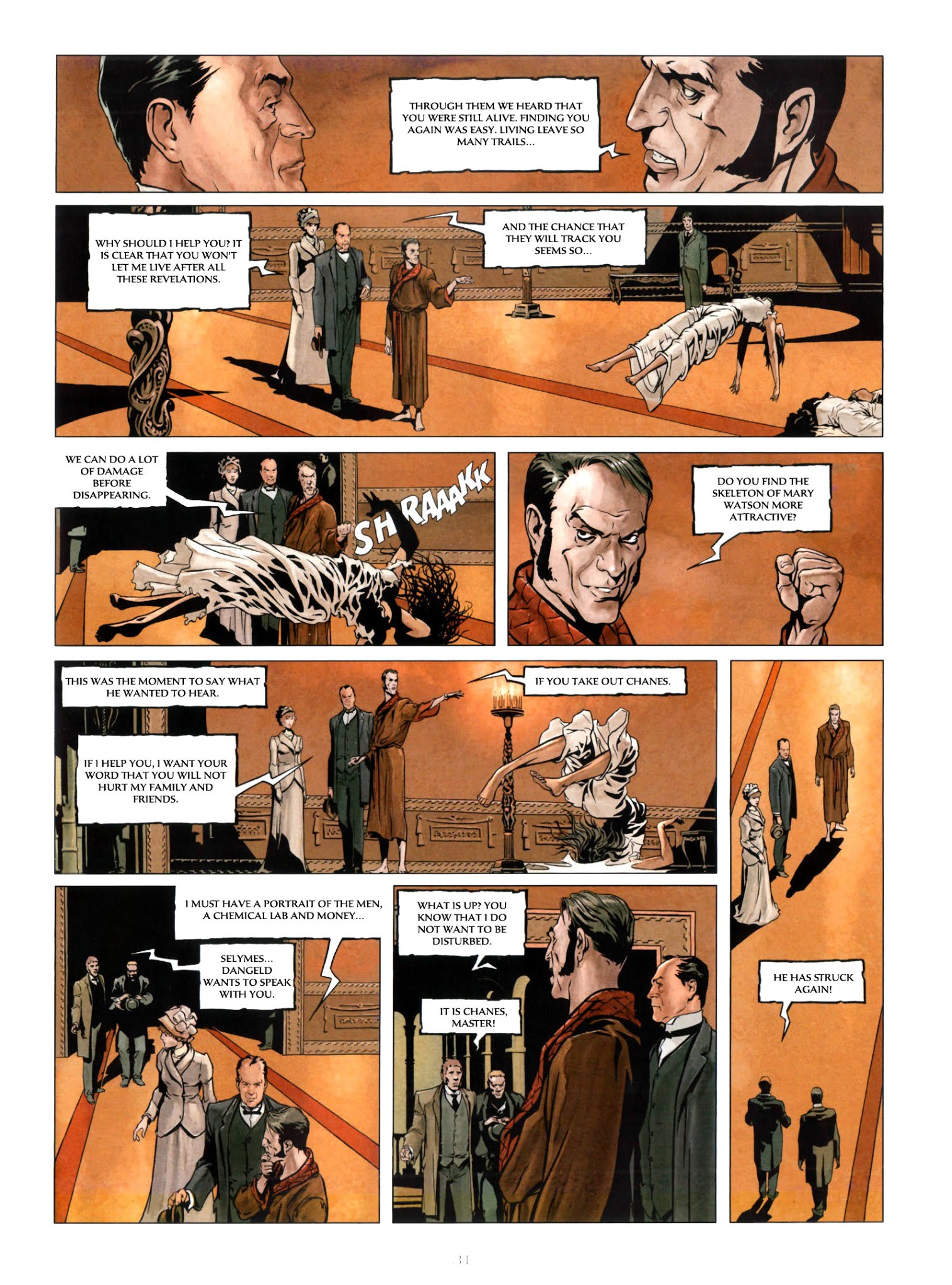 Read online Sherlock Holmes and the Vampires of London comic -  Issue # TPB - 32