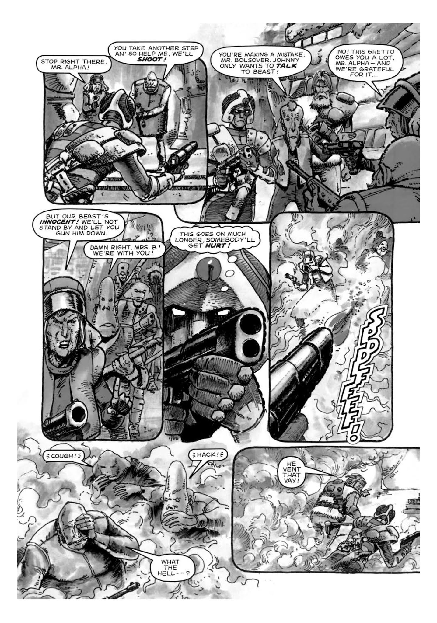 Read online Strontium Dog: Search/Destroy Agency Files comic -  Issue # TPB 3 (Part 4) - 94