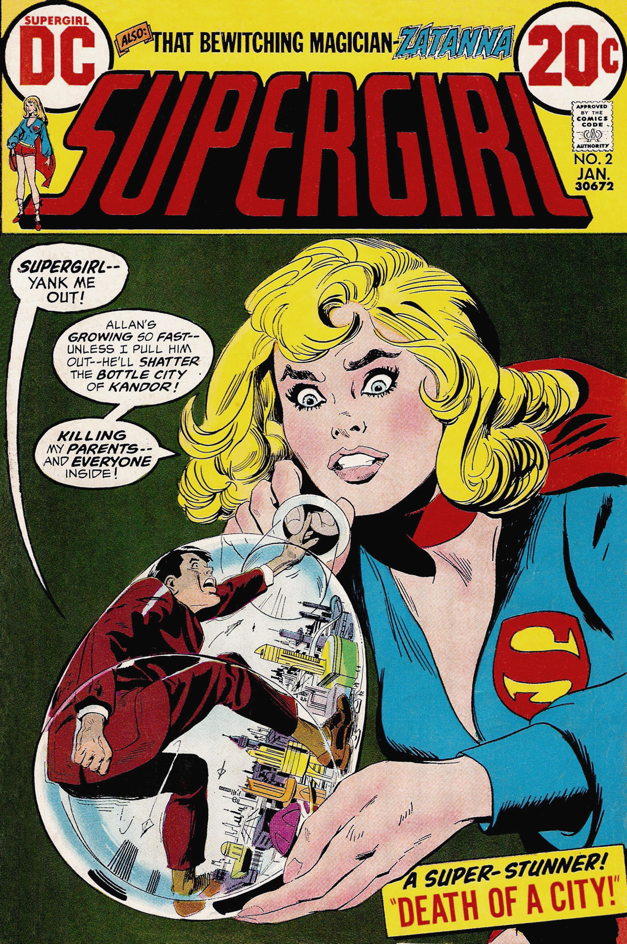 Read online Supergirl (1972) comic -  Issue #2 - 1