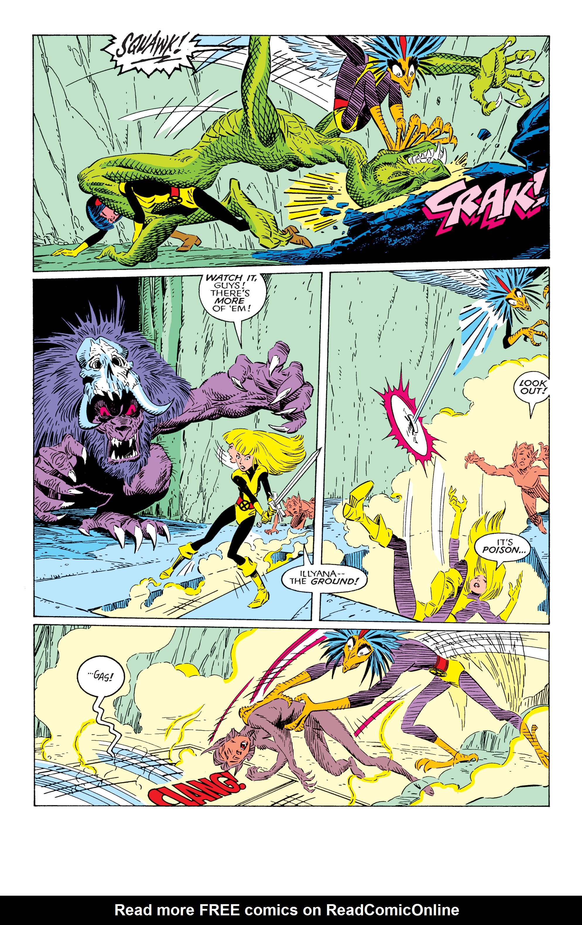 Read online X-Men Milestones: Fall of the Mutants comic -  Issue # TPB (Part 2) - 8