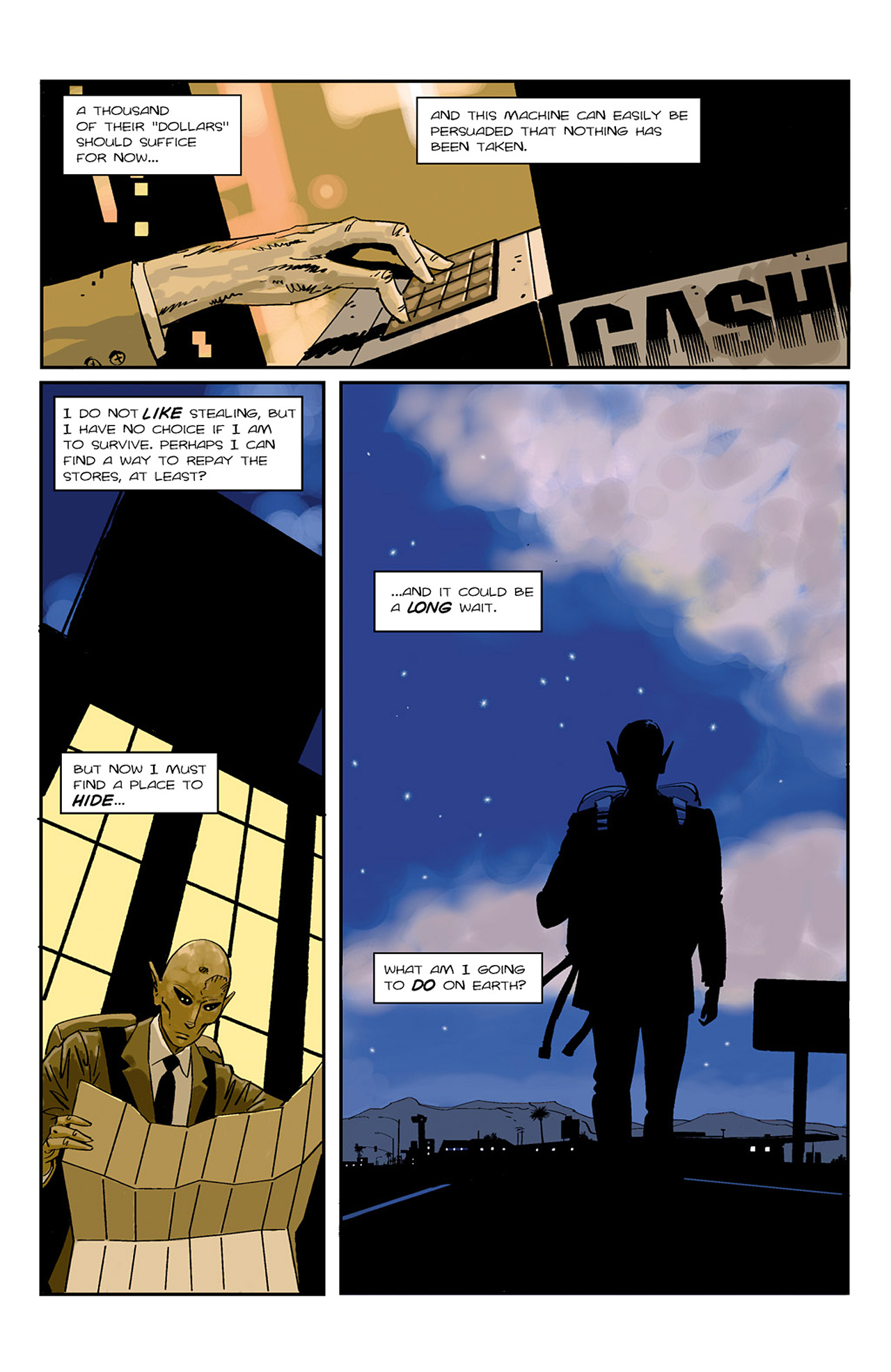 Read online Resident Alien comic -  Issue #2 - 5