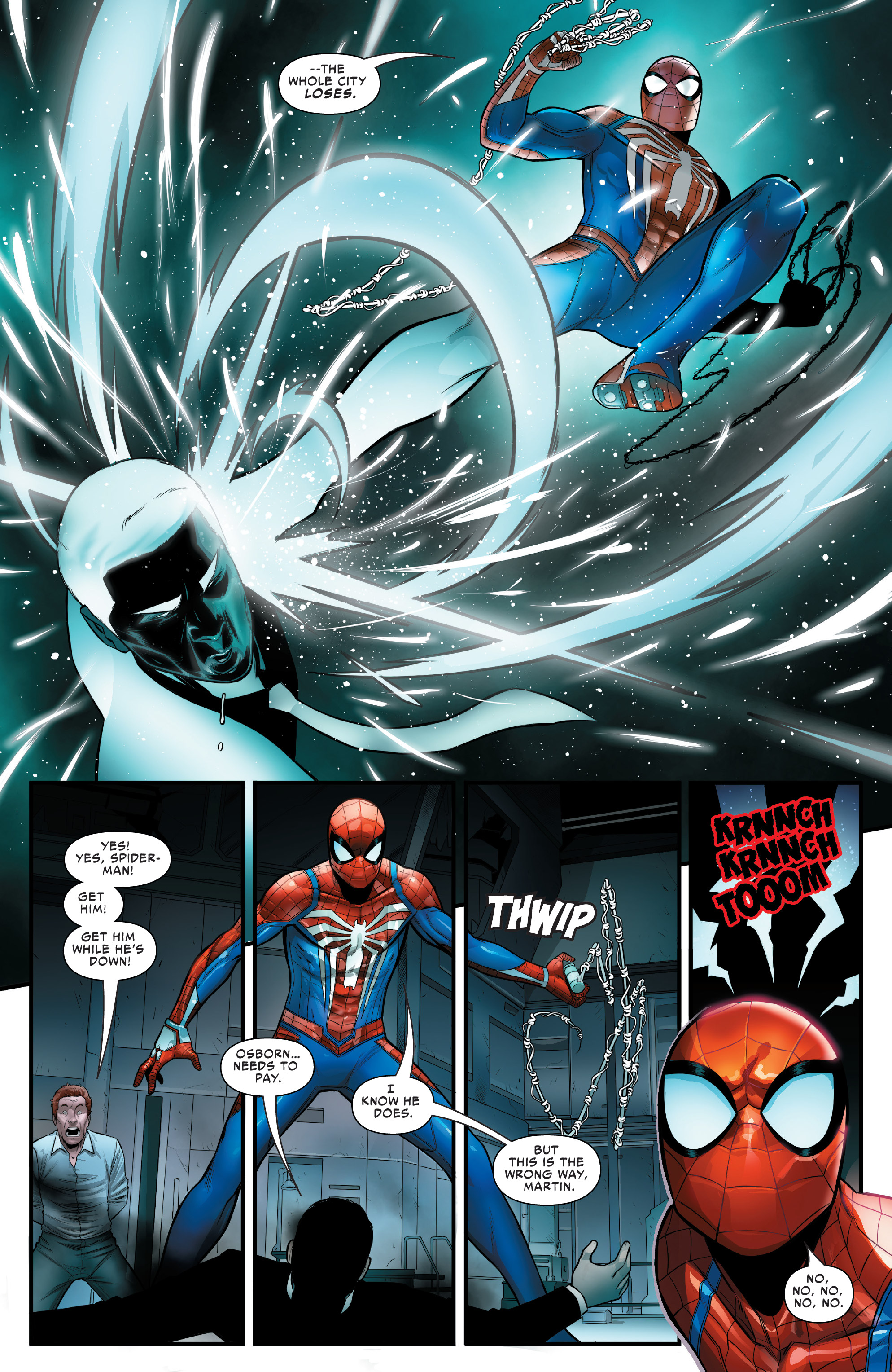Read online Marvel's Spider-Man: City At War comic -  Issue #5 - 19