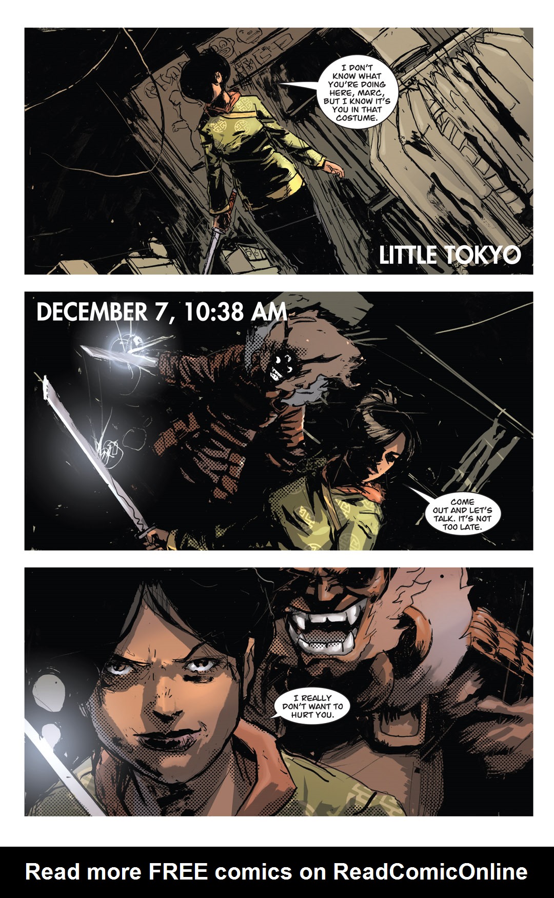 Read online Proof: Endangered comic -  Issue #3 - 3