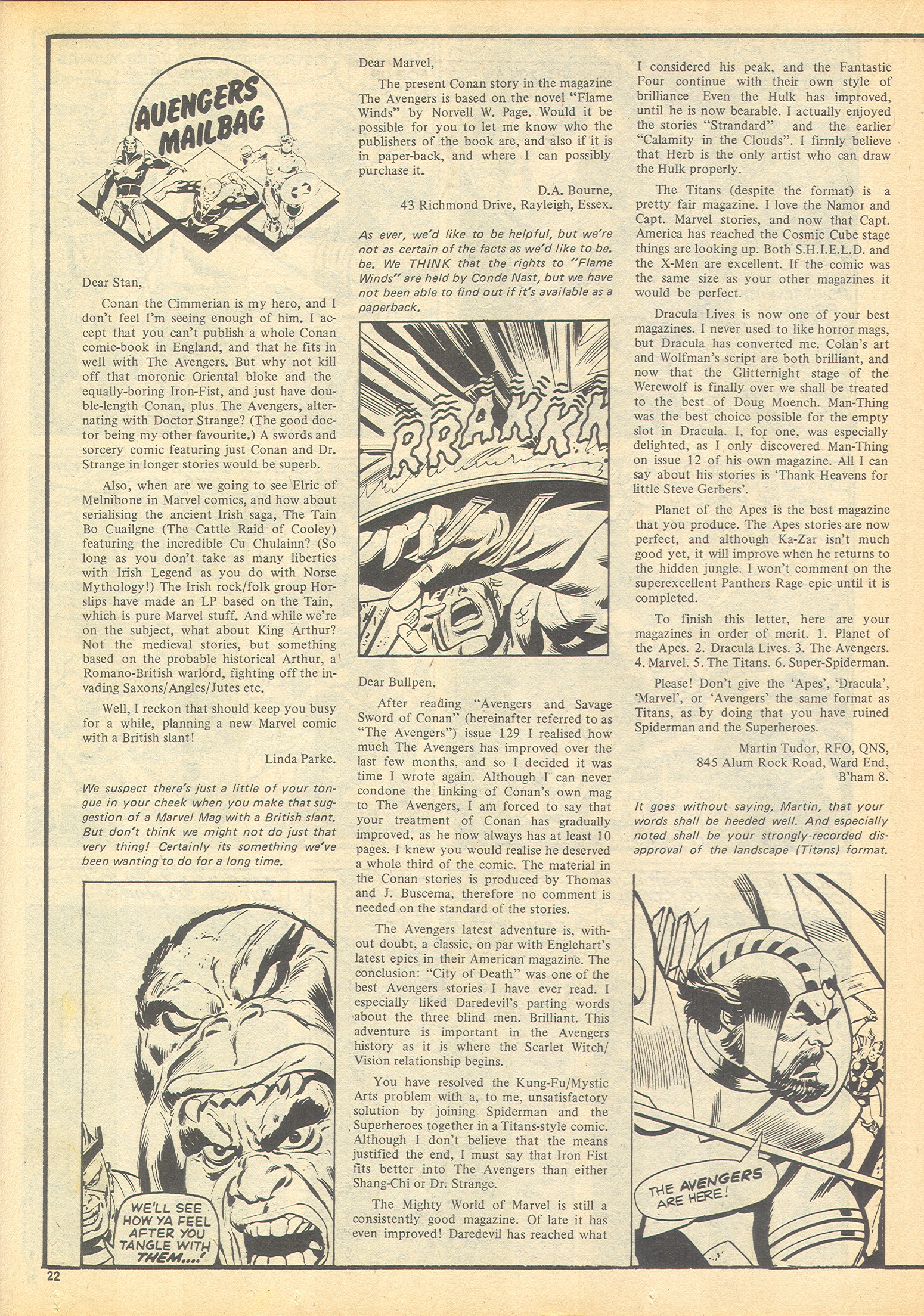Read online The Avengers (1973) comic -  Issue #139 - 21