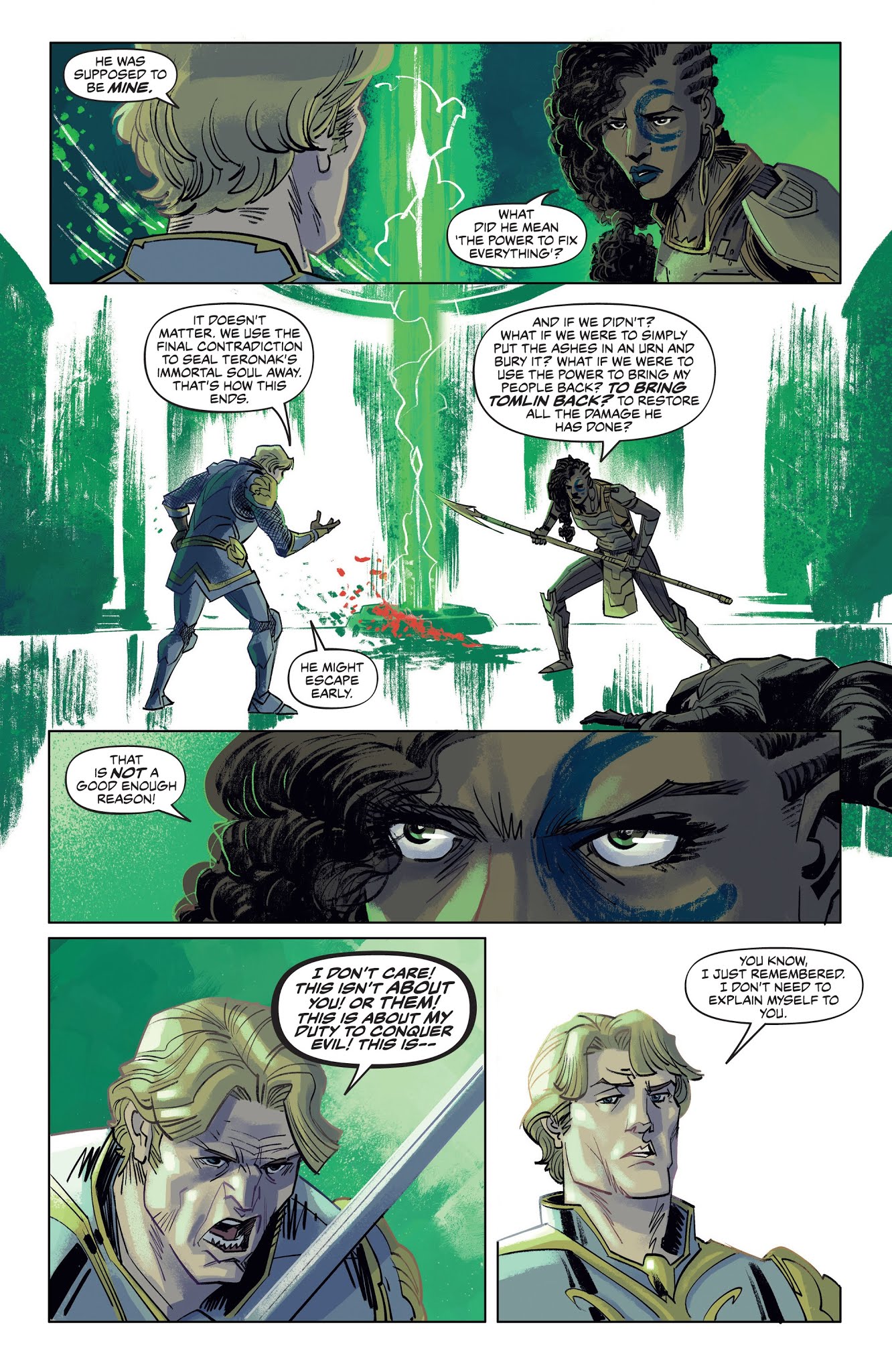 Read online Self/Made comic -  Issue #1 - 23