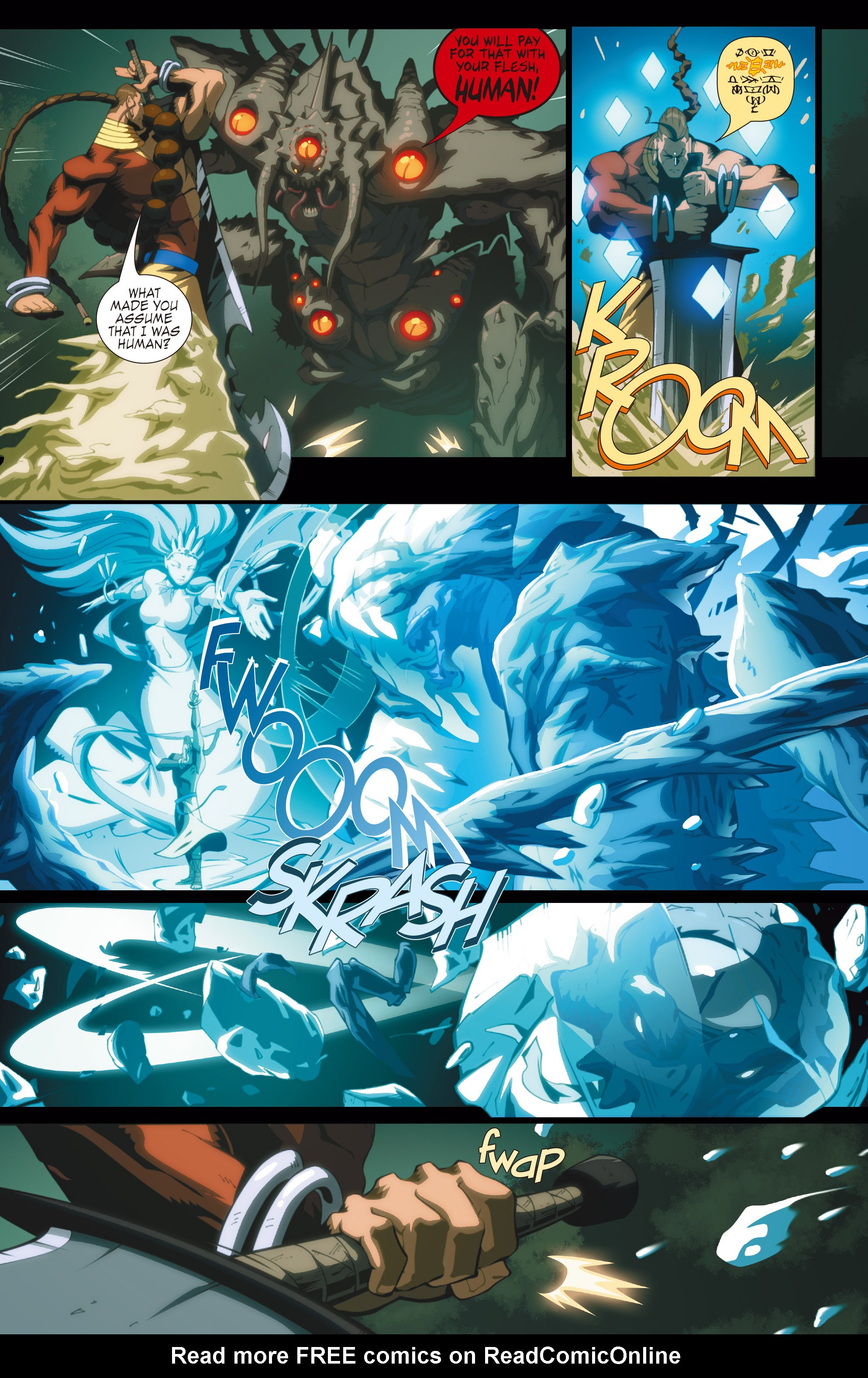 Read online Darkstalkers: The Night Warriors comic -  Issue #1 - 5