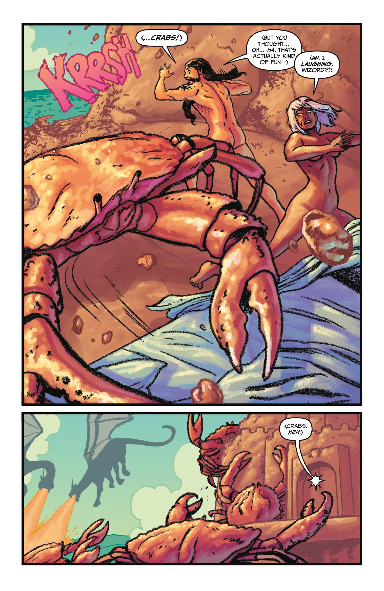 Read online Curse Words Summer Swimsuit Special comic -  Issue # Full - 17