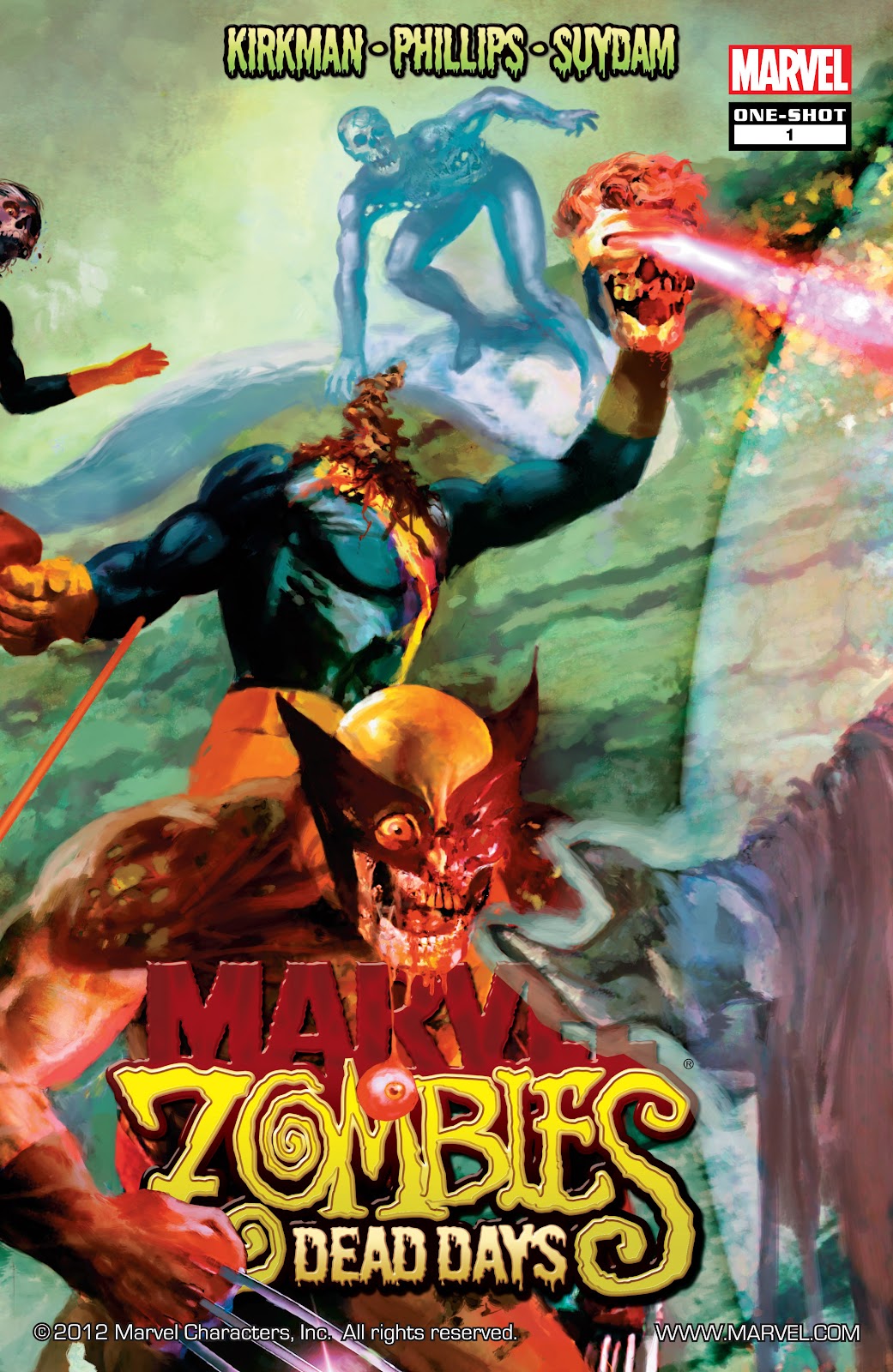 Marvel Zombies: Dead Days issue Full - Page 1