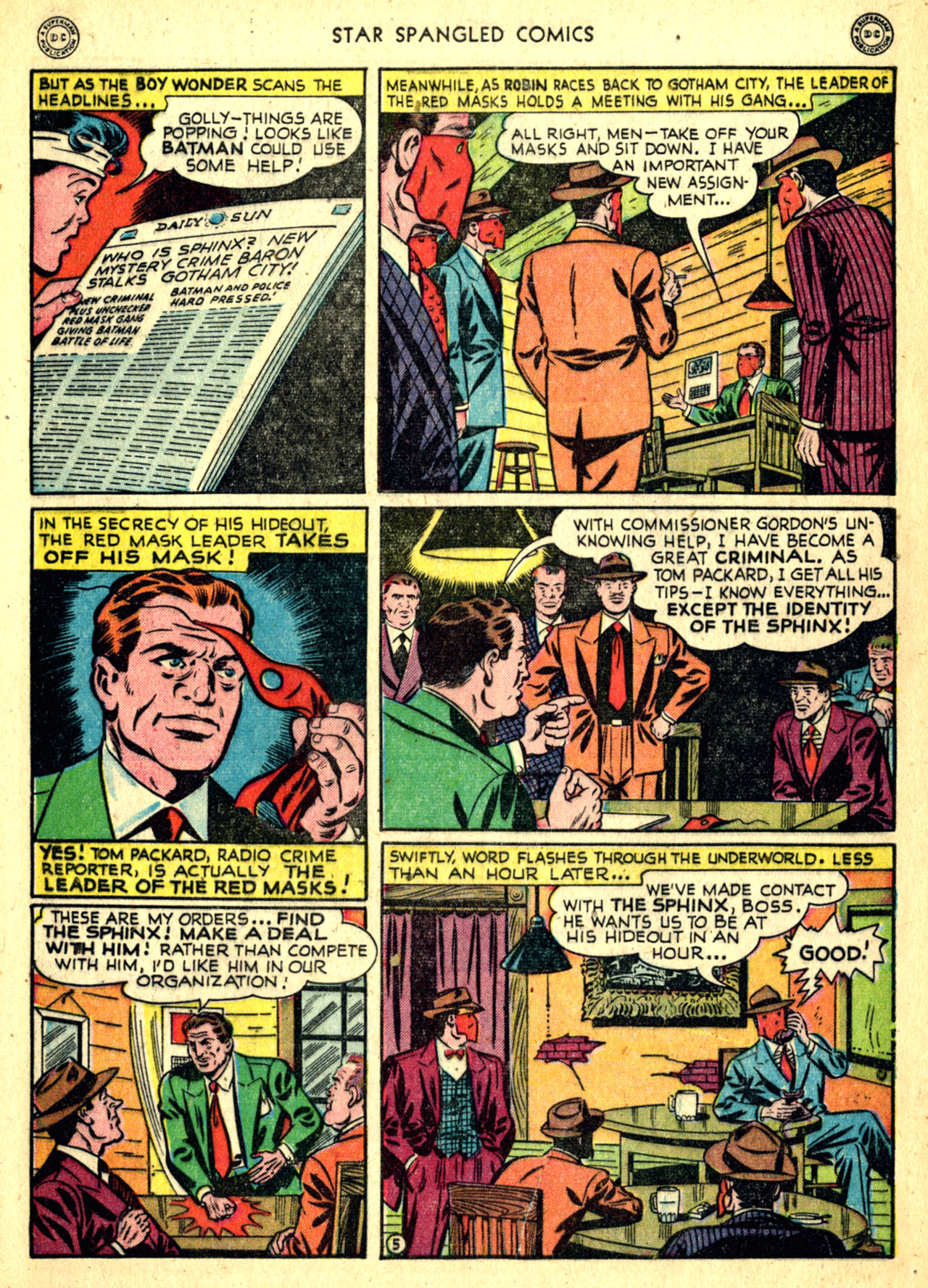 Read online Star Spangled Comics comic -  Issue #93 - 7