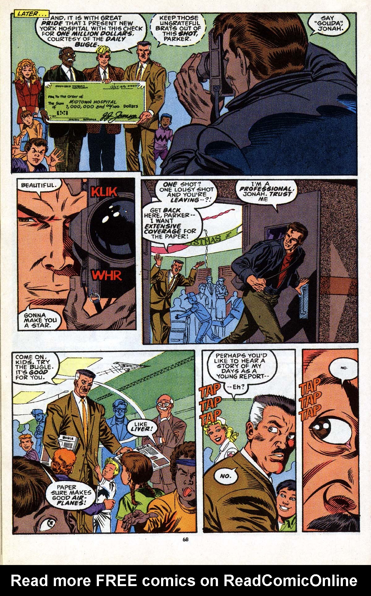 Read online Marvel Holiday Special (1991) comic -  Issue #1991 - 73