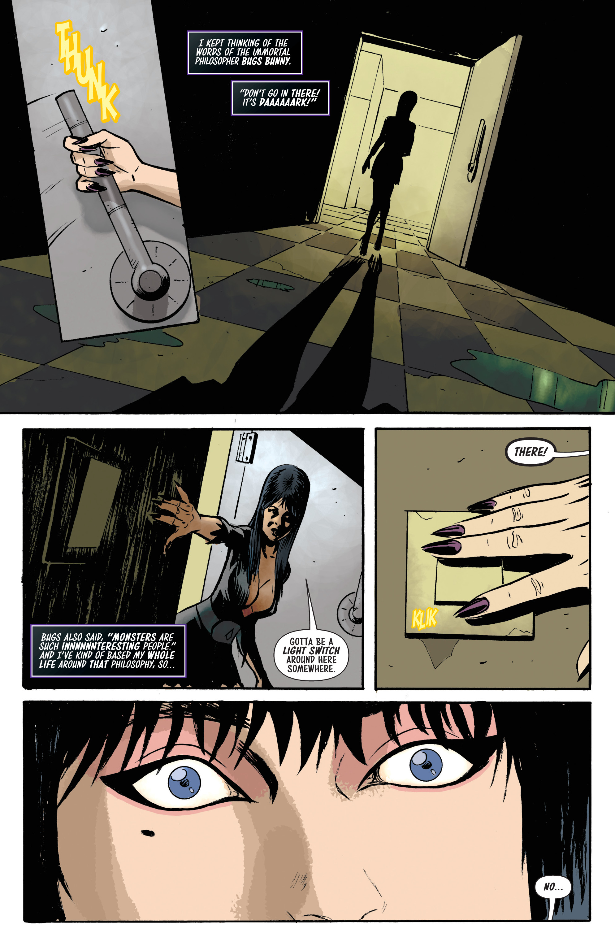 Read online Elvira: The Shape of Elvira comic -  Issue #3 - 18