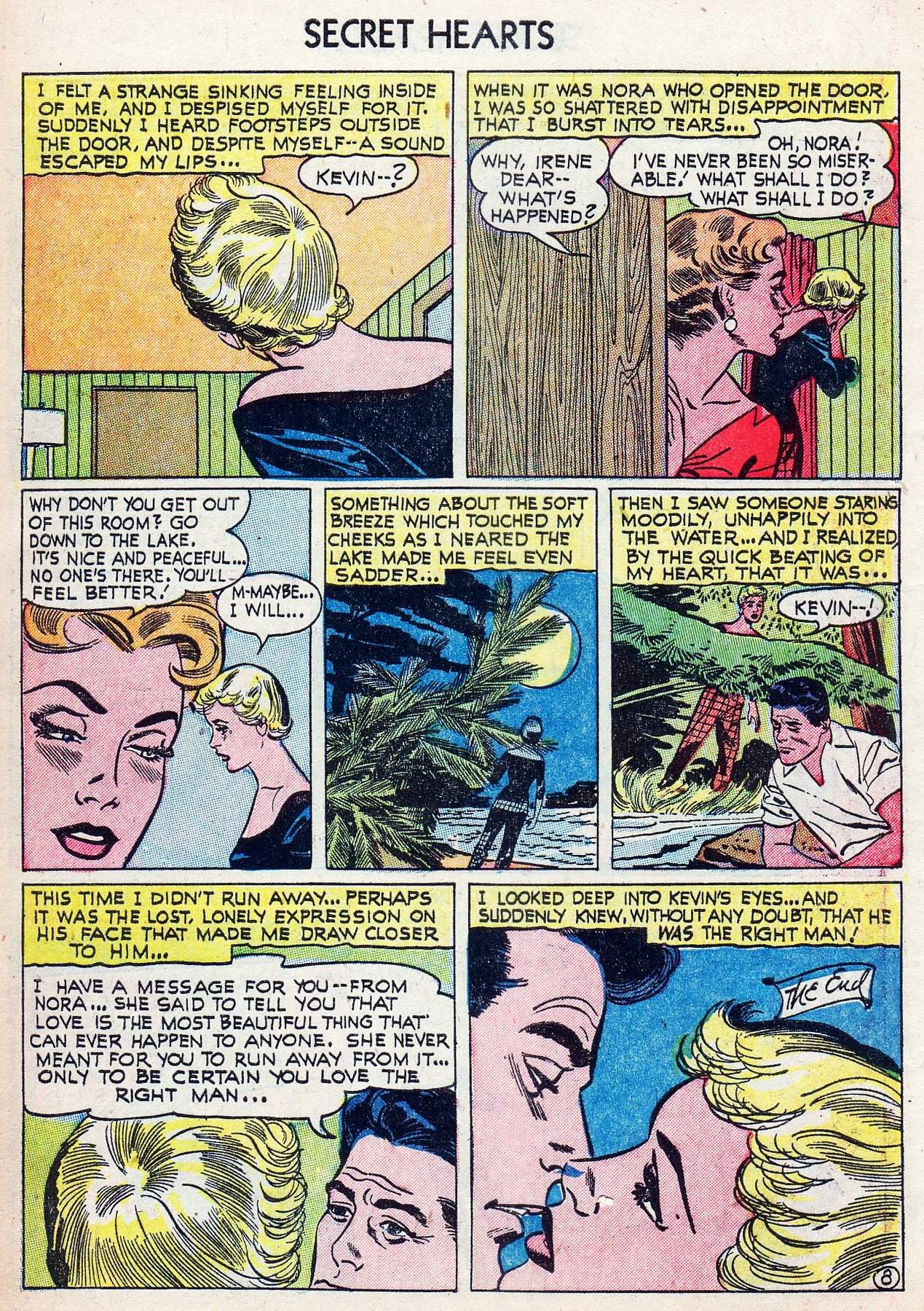 Read online Secret Hearts comic -  Issue #25 - 10