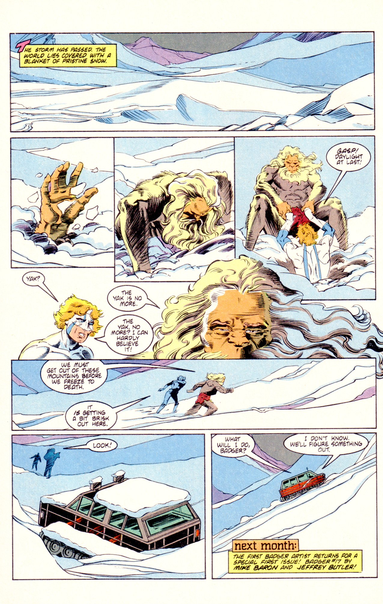 Read online The Badger comic -  Issue #16 - 22