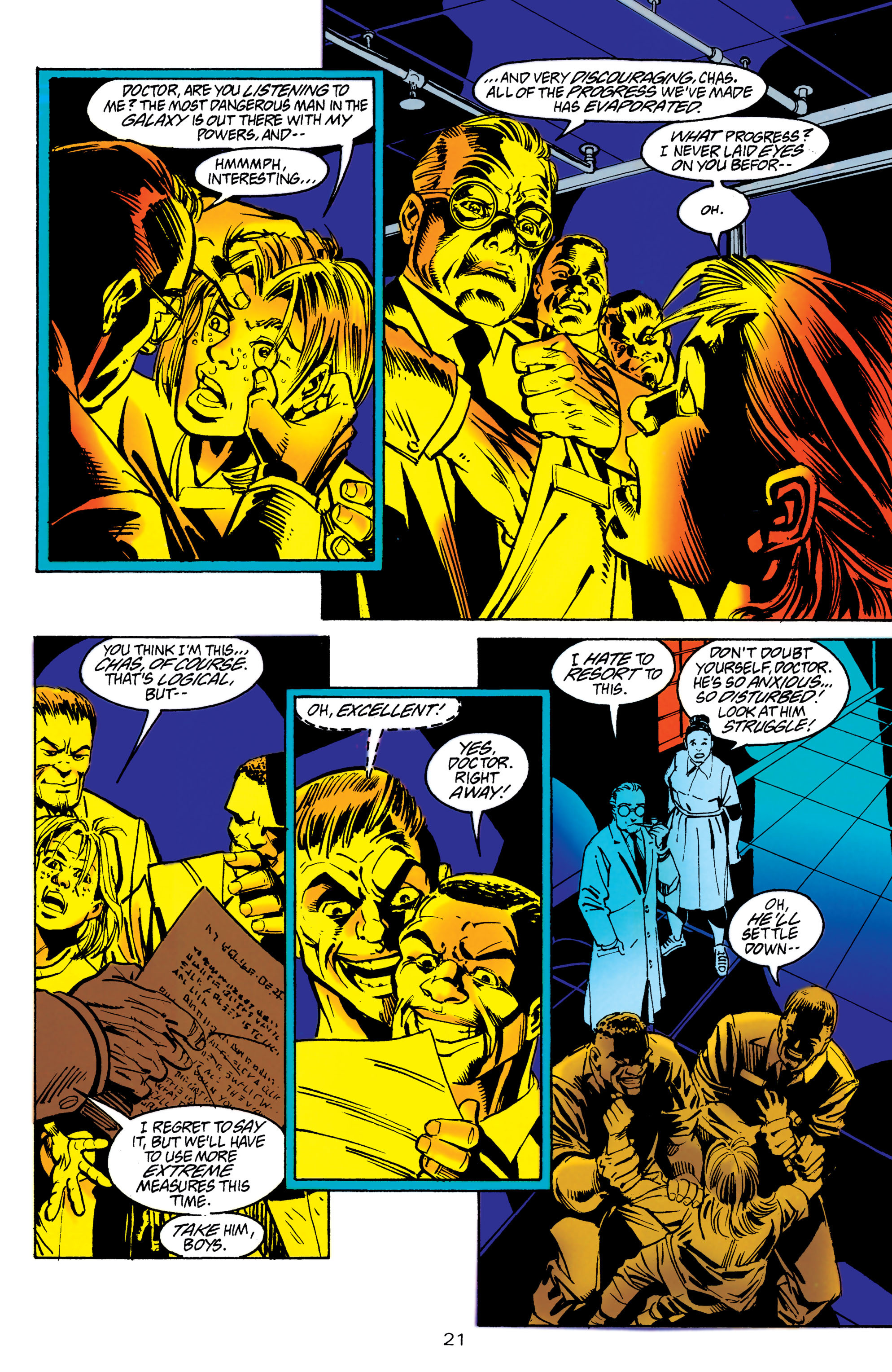 Read online Adventures of Superman (1987) comic -  Issue #536 - 22