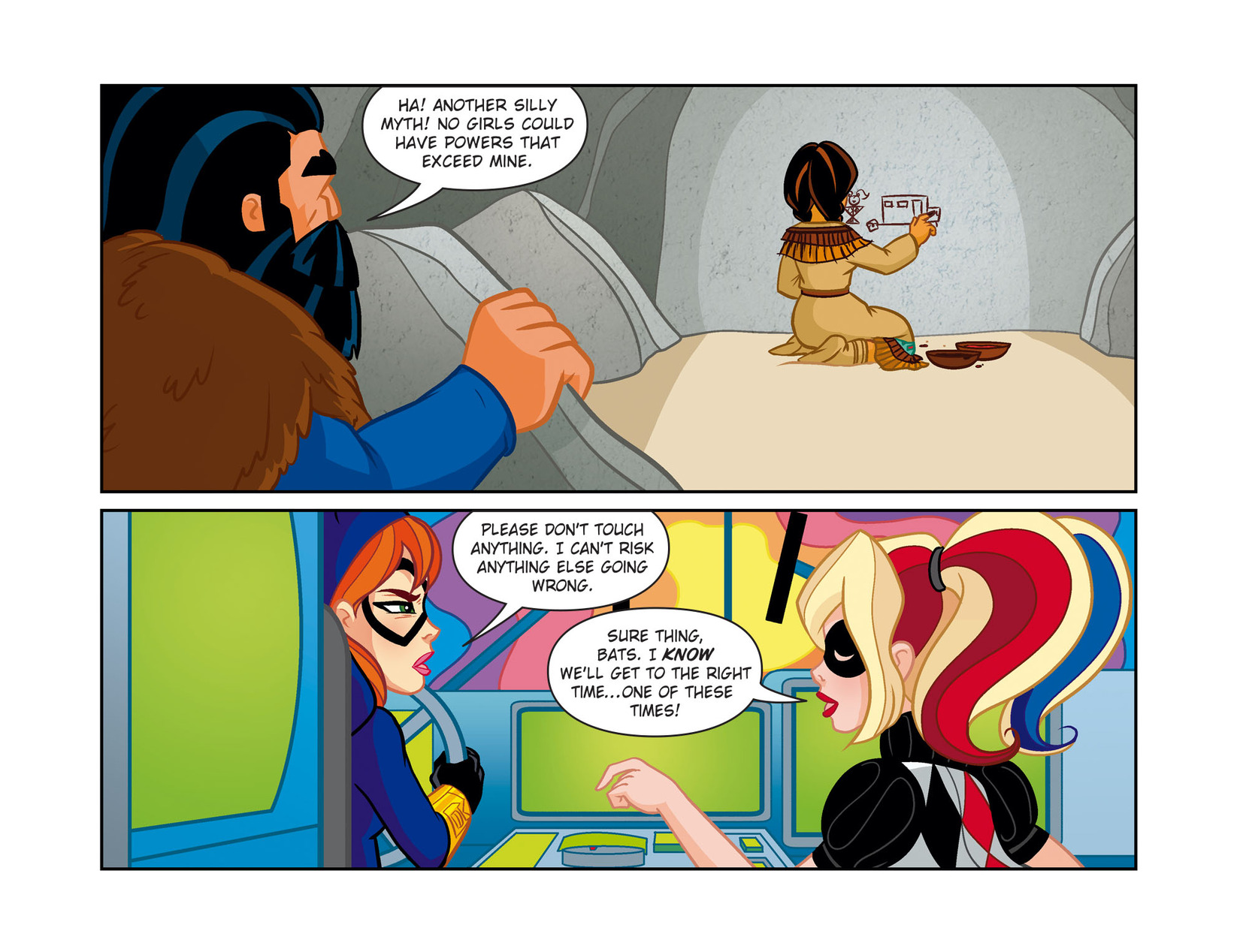 Read online DC Super Hero Girls: Past Times at Super Hero High comic -  Issue #8 - 10