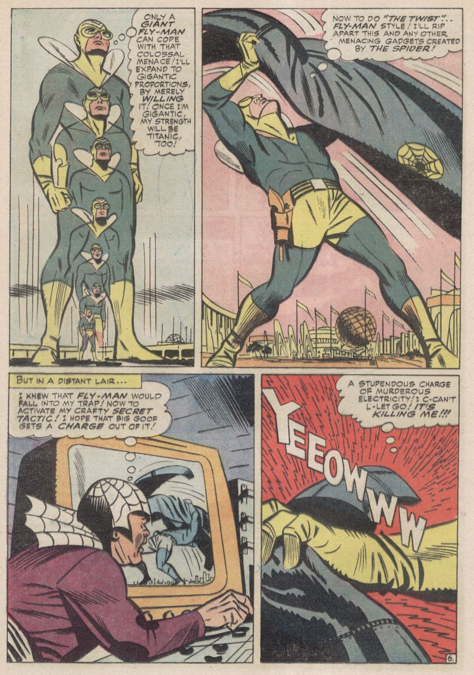 Read online Fly Man comic -  Issue #31 - 8