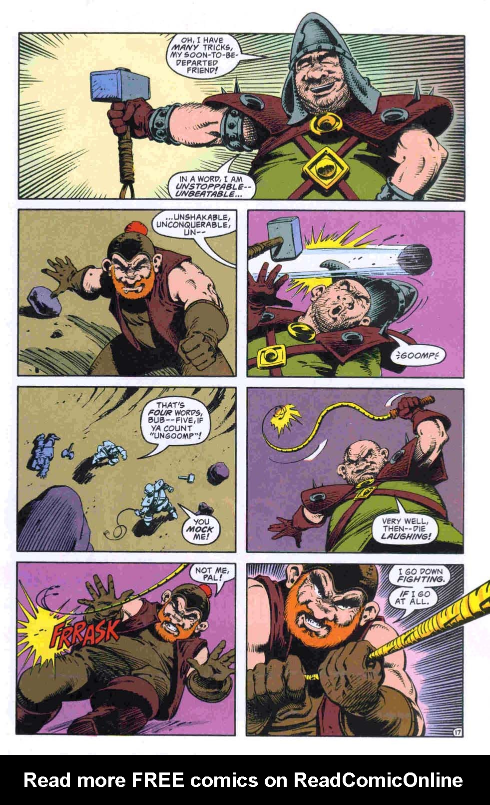 Read online Advanced Dungeons & Dragons comic -  Issue #32 - 18