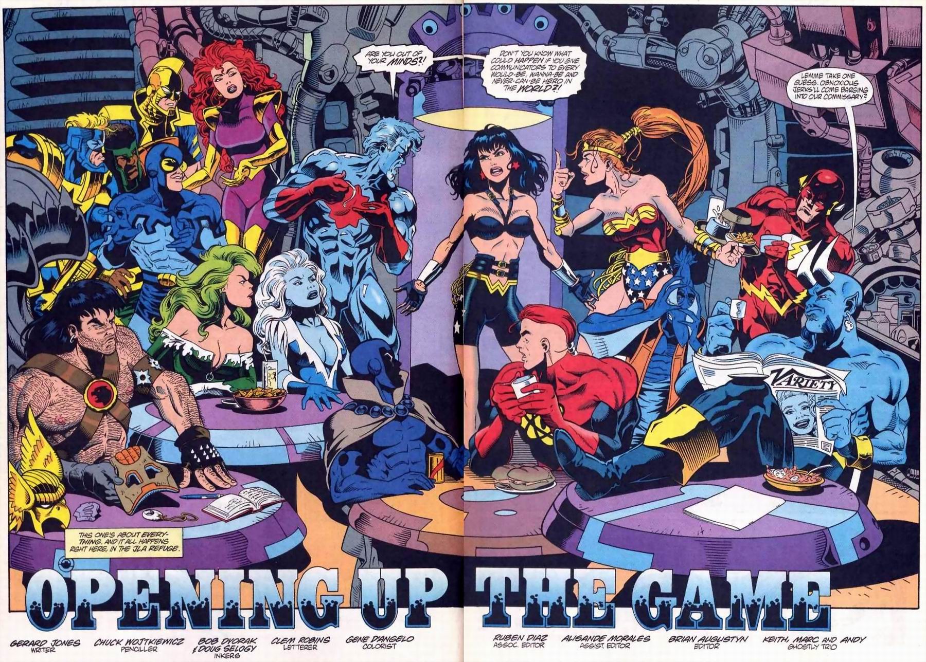 Read online Justice League America comic -  Issue #100 - 3