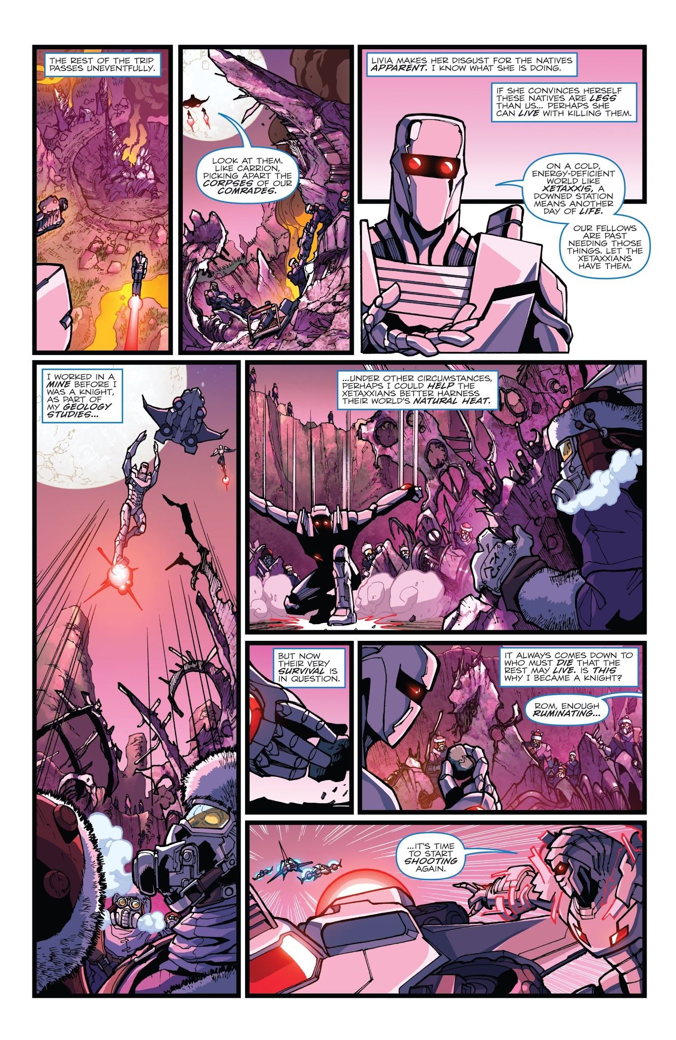Read online ROM vs. Transformers: Shining Armor comic -  Issue #3 - 15