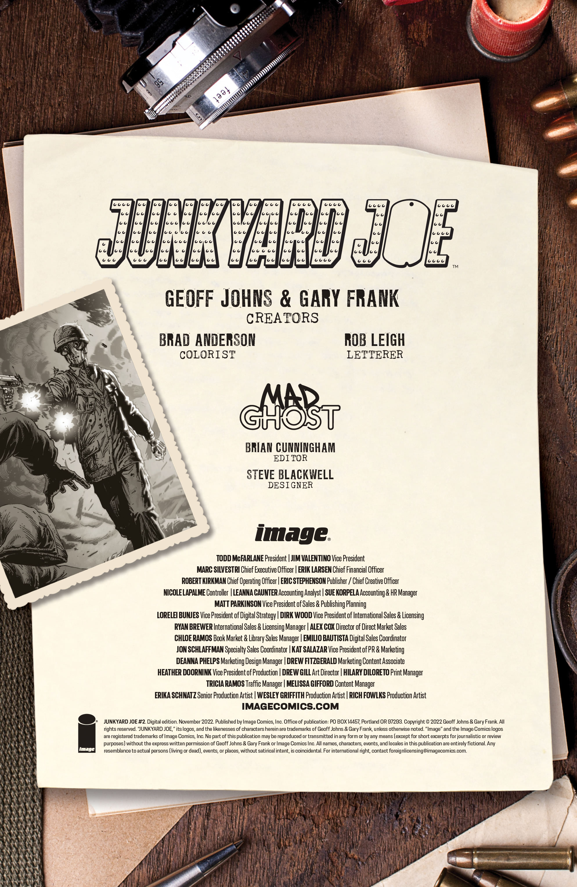 Read online Junkyard Joe comic -  Issue #2 - 2