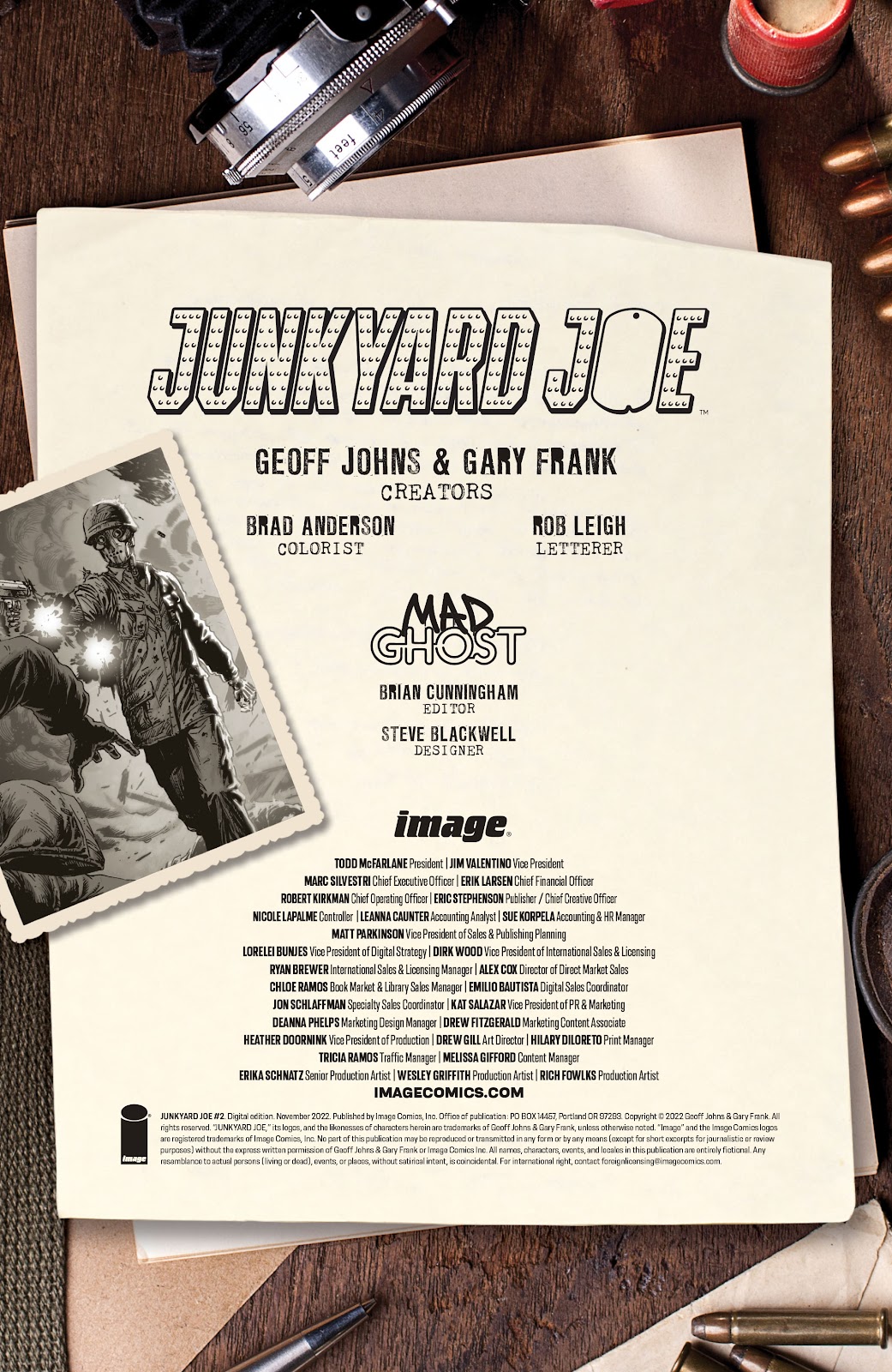 Junkyard Joe issue 2 - Page 2