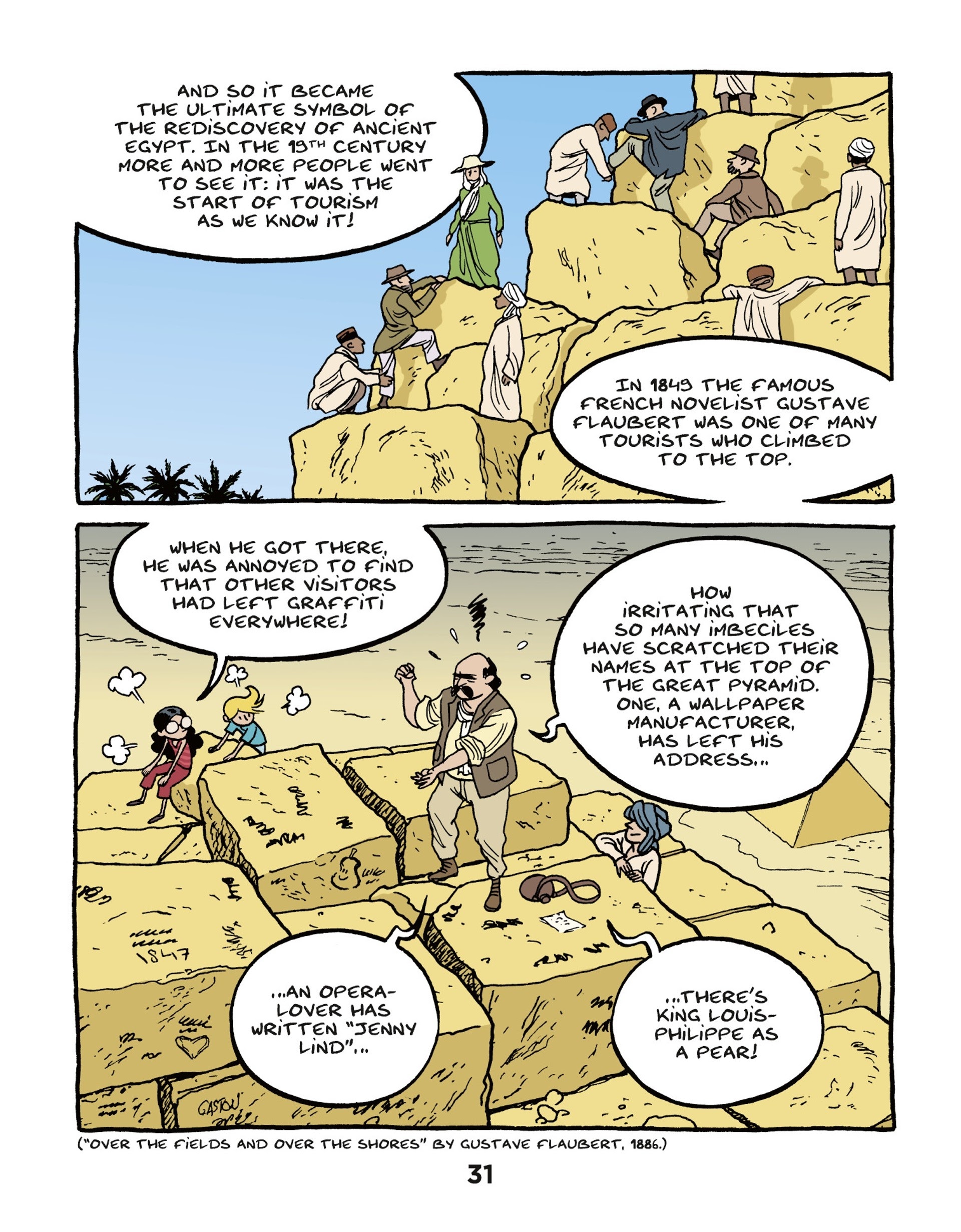 Read online On The History Trail With Ariane & Nino comic -  Issue #2 - 31