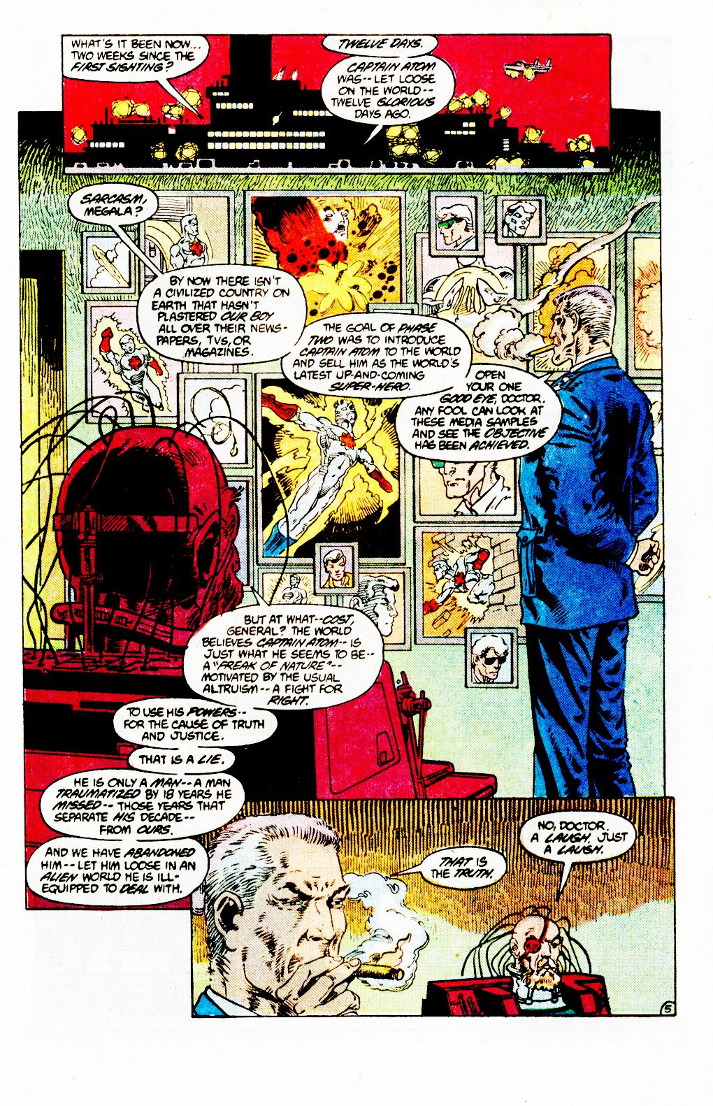 Read online Captain Atom (1987) comic -  Issue #2 - 6