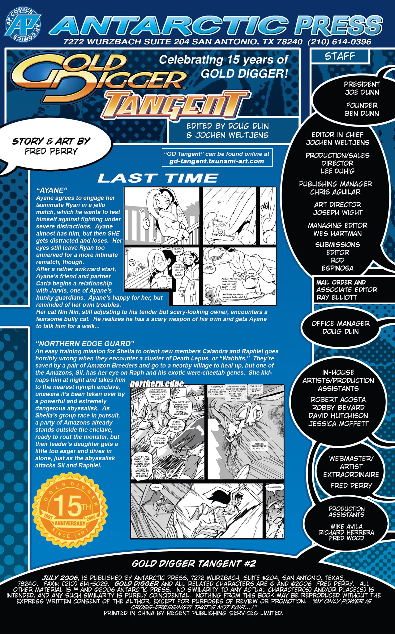 Read online Gold Digger Tangent comic -  Issue #2 - 3