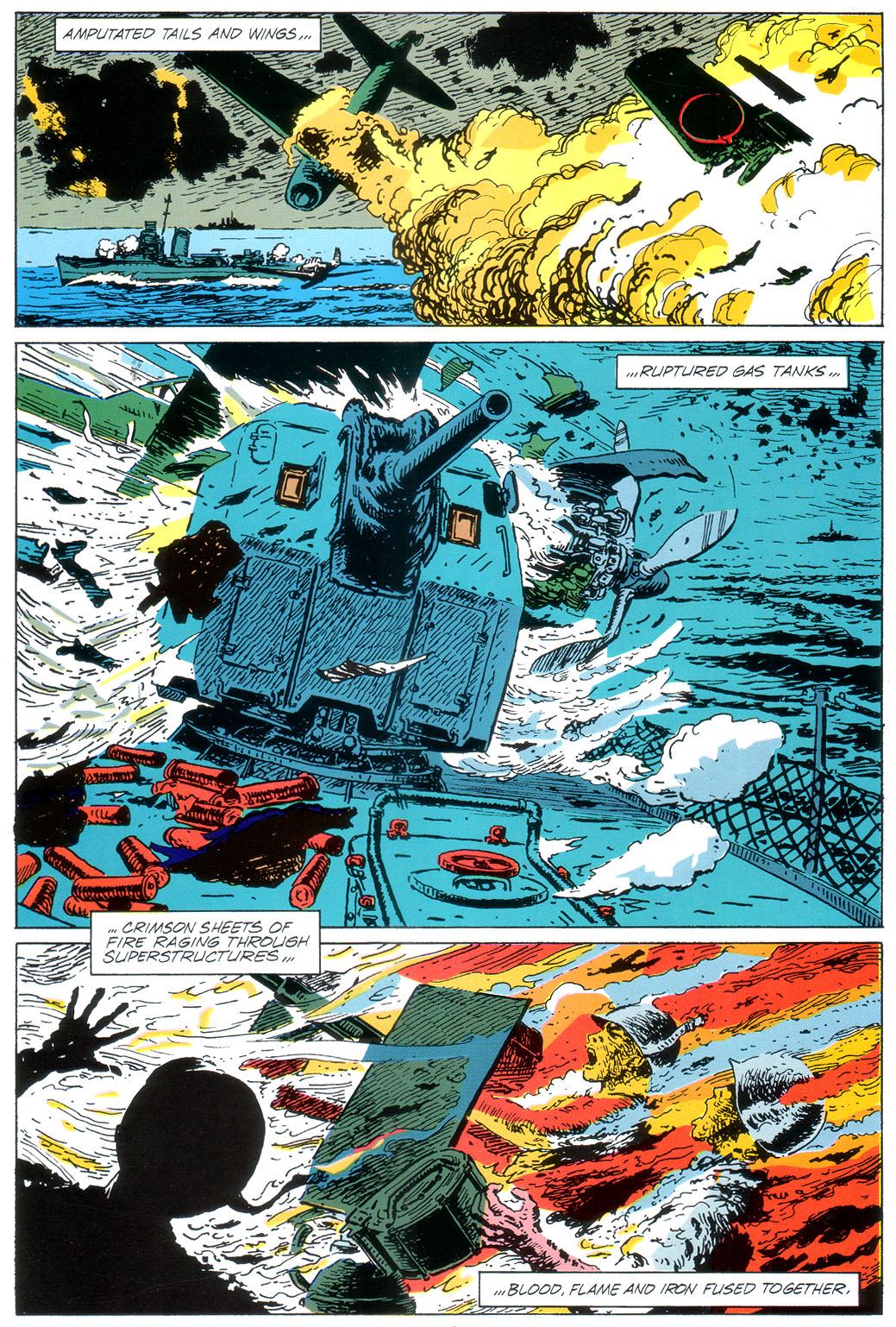Read online Marvel Graphic Novel comic -  Issue #48 - A Sailors Story - Book 2 - 7
