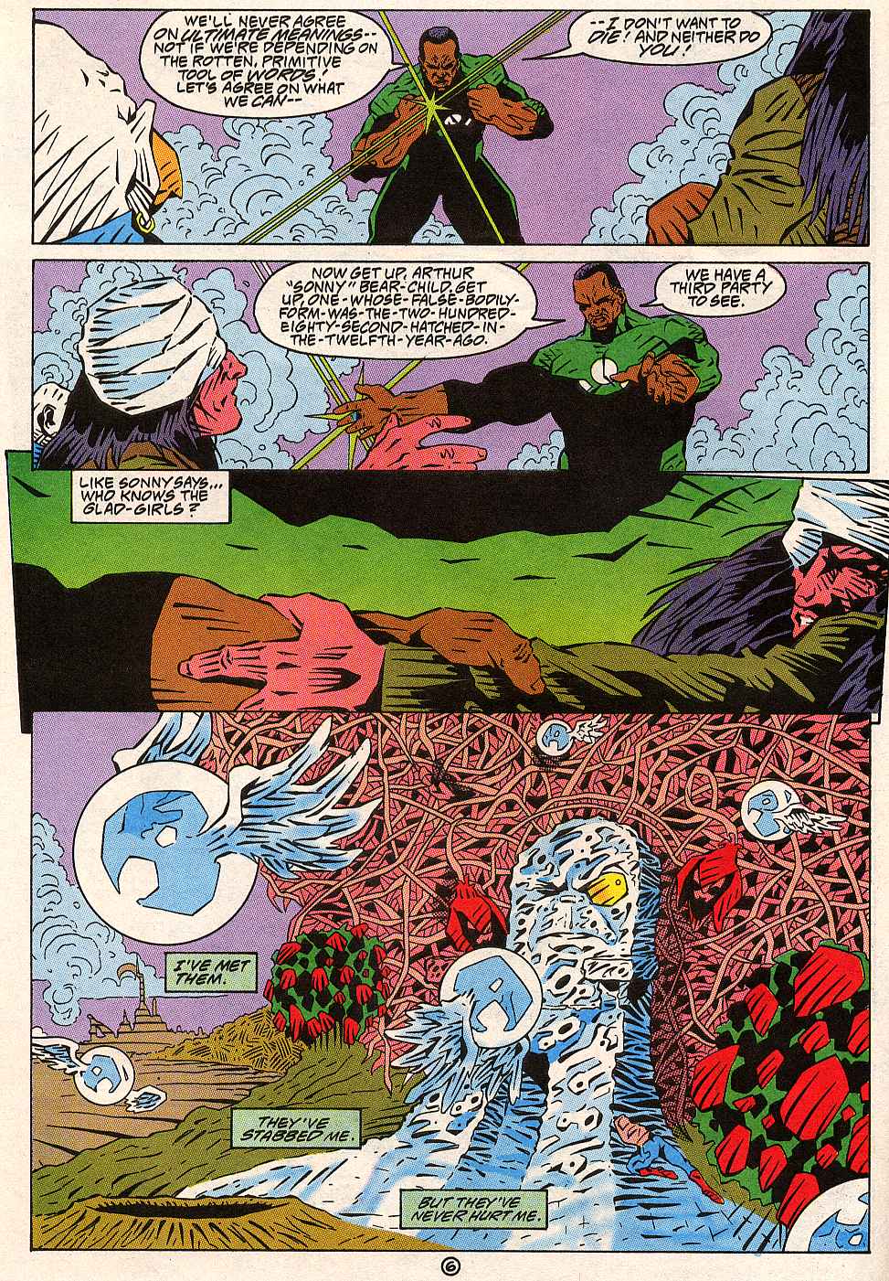 Read online Green Lantern: Mosaic comic -  Issue #7 - 7