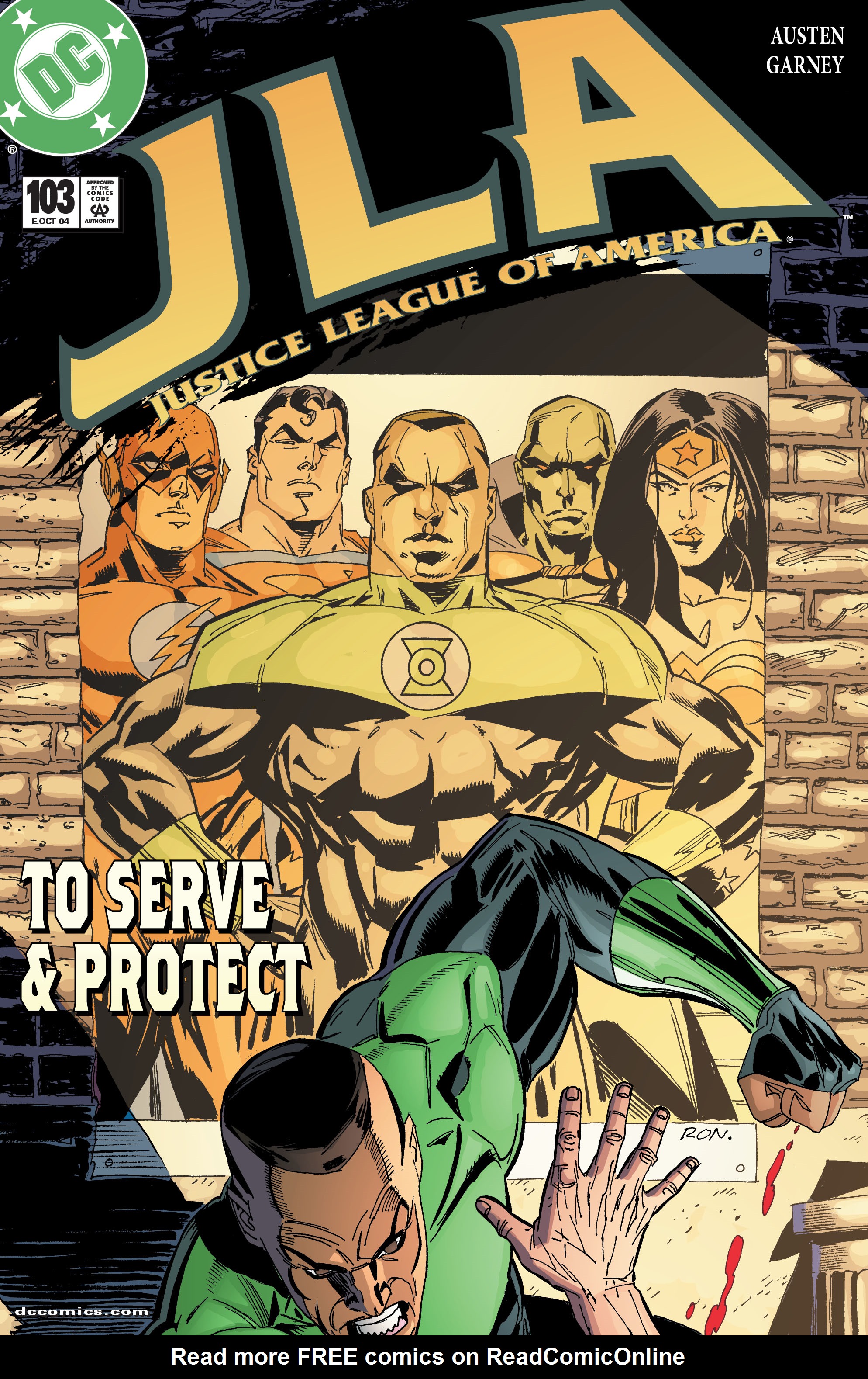 Read online JLA (1997) comic -  Issue #103 - 1