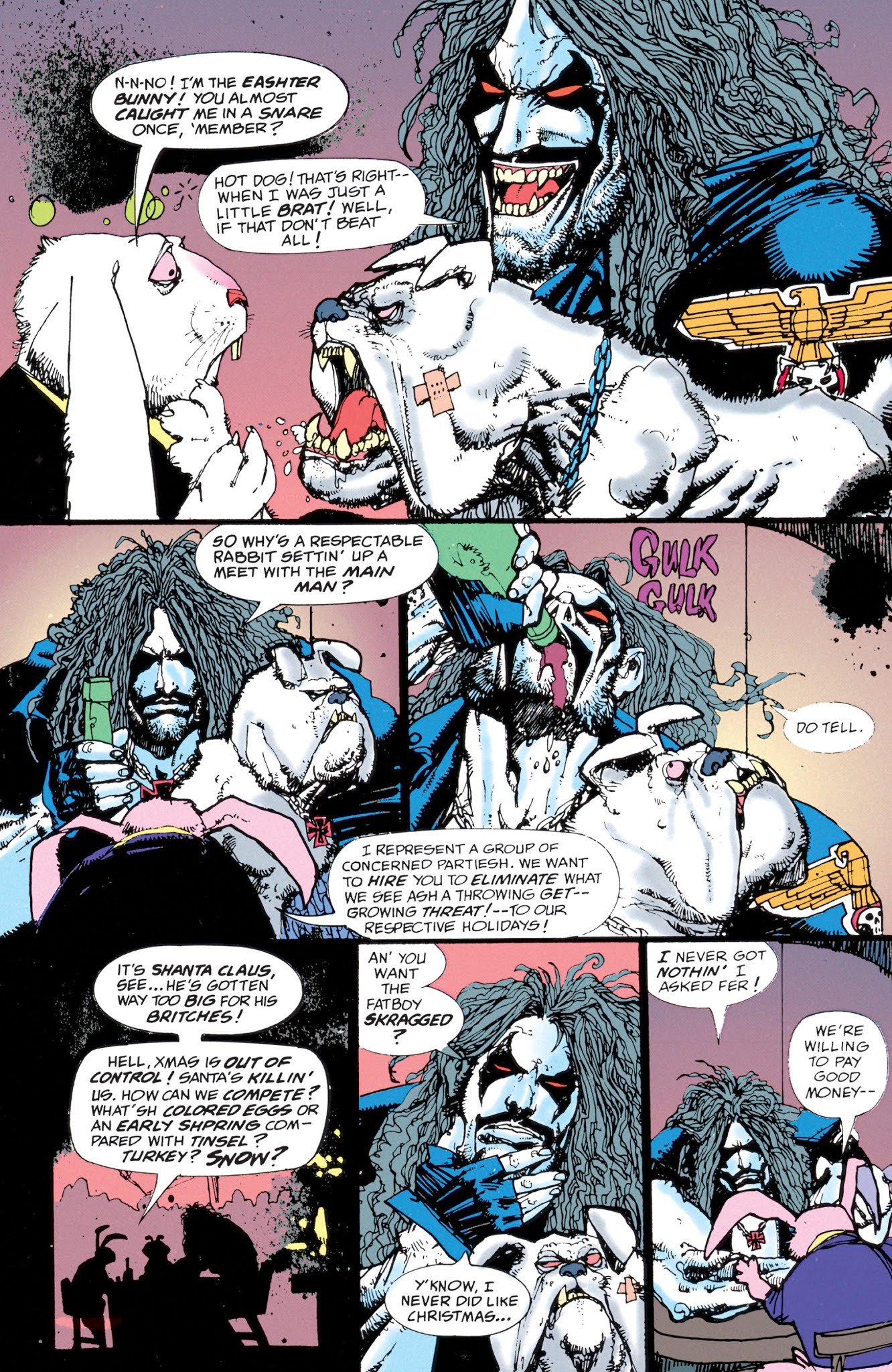 Read online Lobo by Keith Giffen & Alan Grant comic -  Issue # TPB 1 (Part 2) - 21