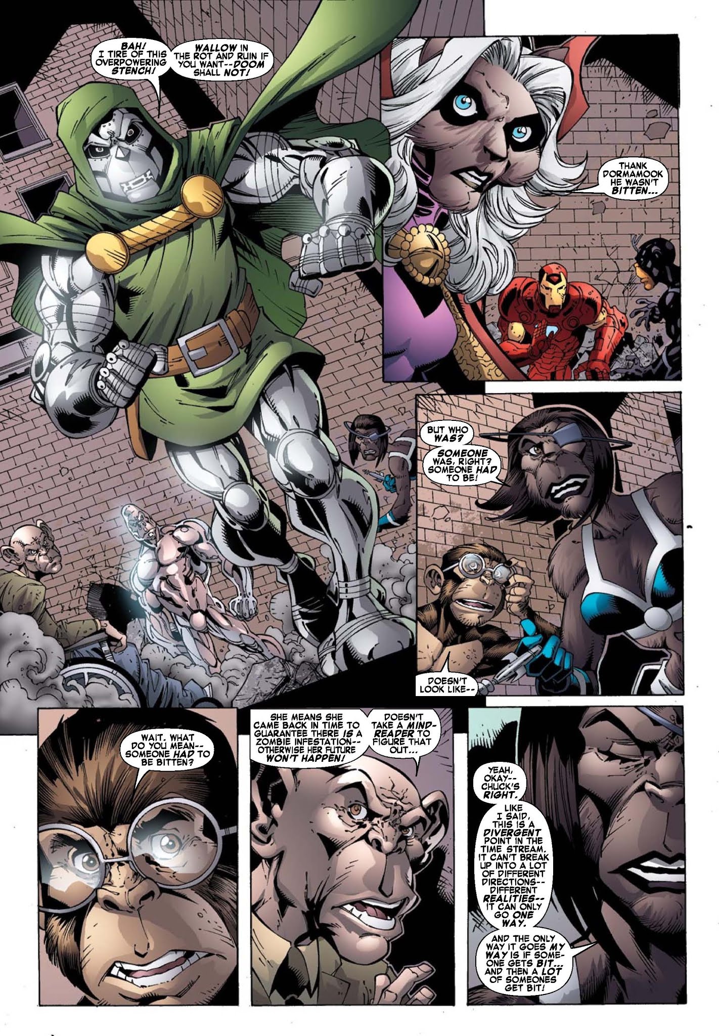 Read online Marvel Apes: Prime Eight comic -  Issue #3 - 6