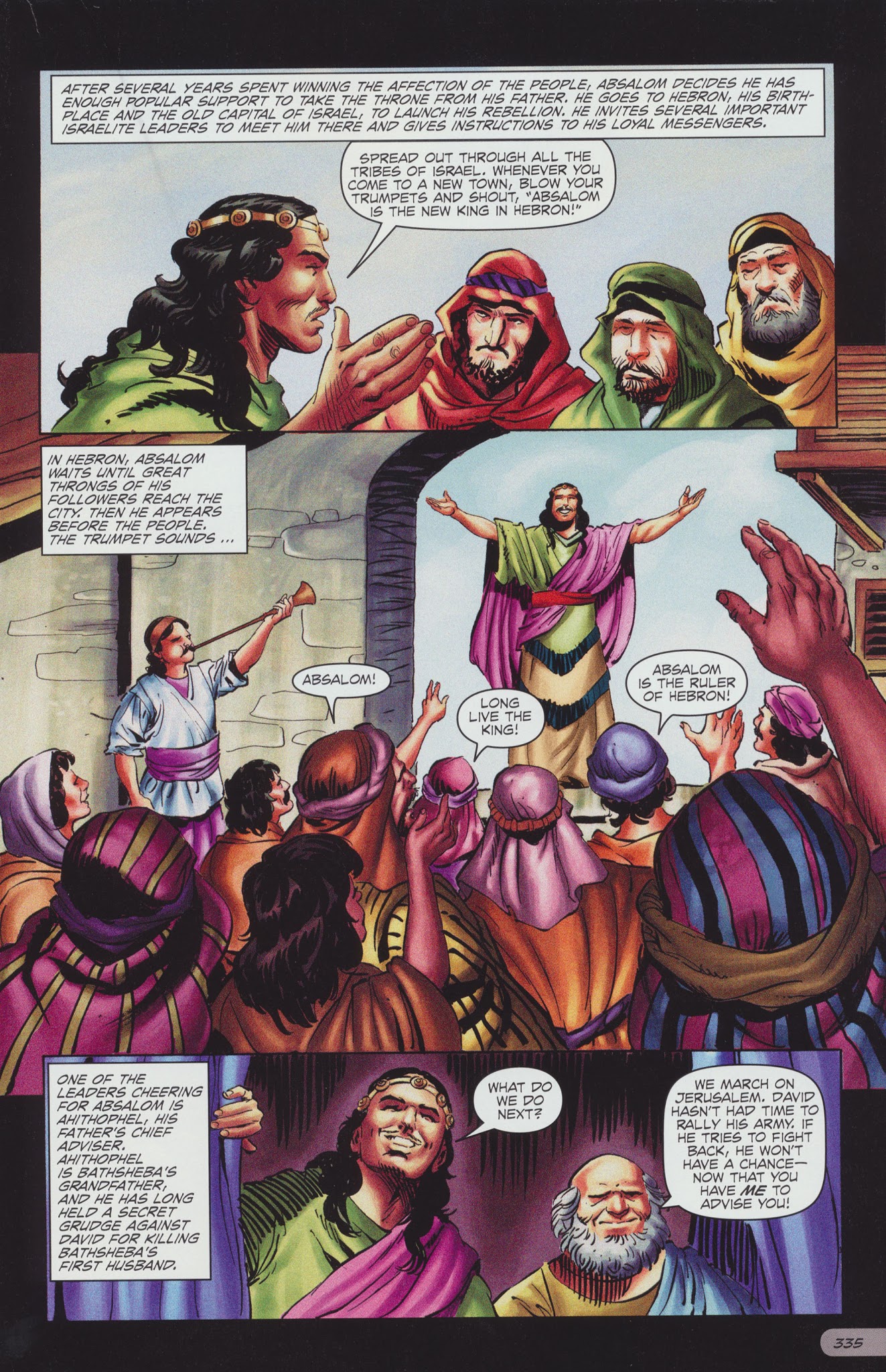 Read online The Action Bible comic -  Issue # TPB 1 - 339