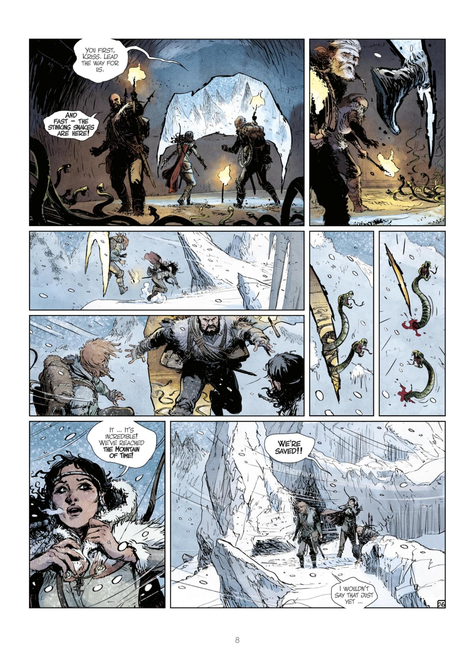 Read online Kriss of Valnor: The Mountain of Time comic -  Issue # Full - 10