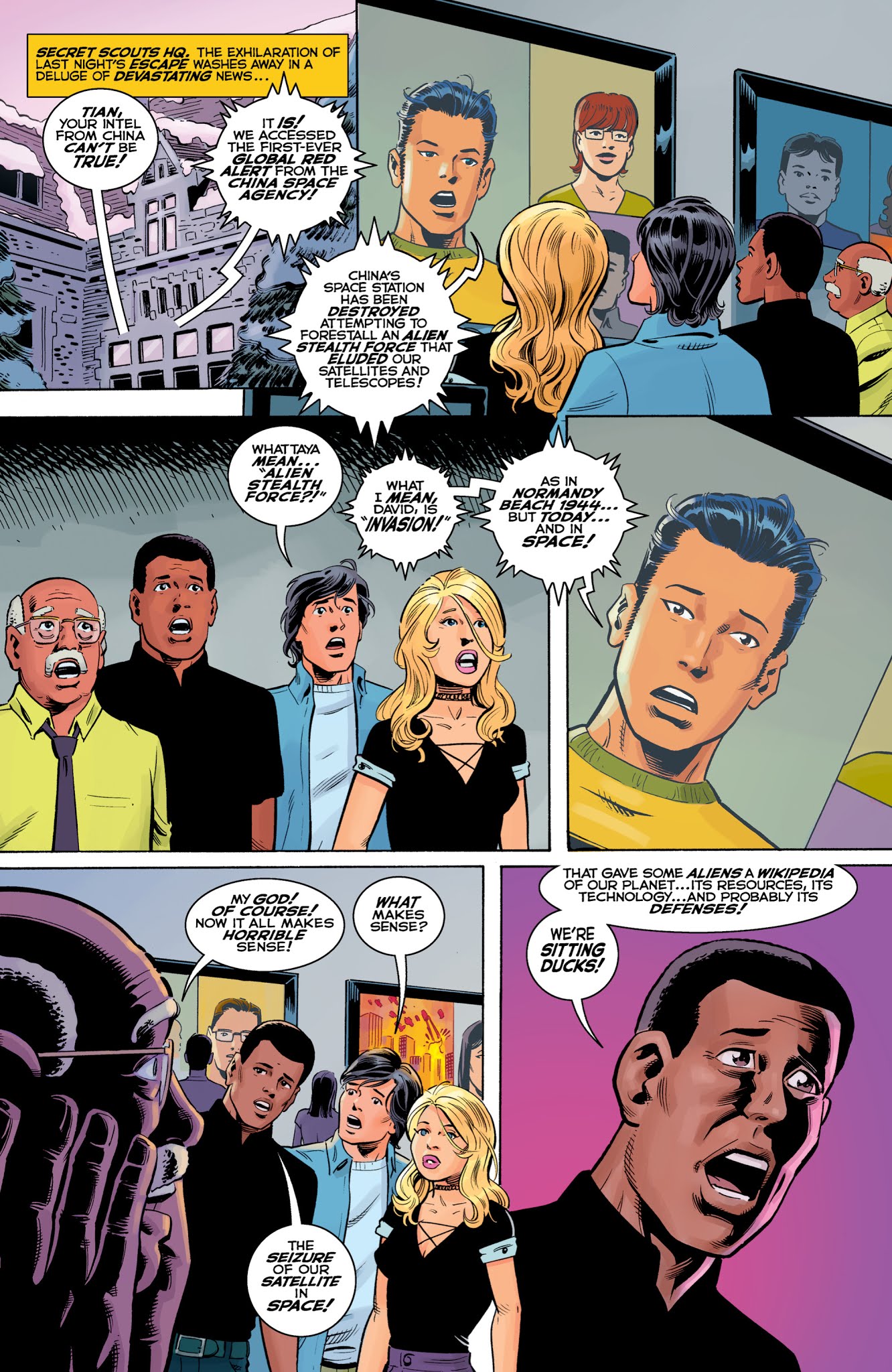 Read online Dinosaucers comic -  Issue #2 - 20