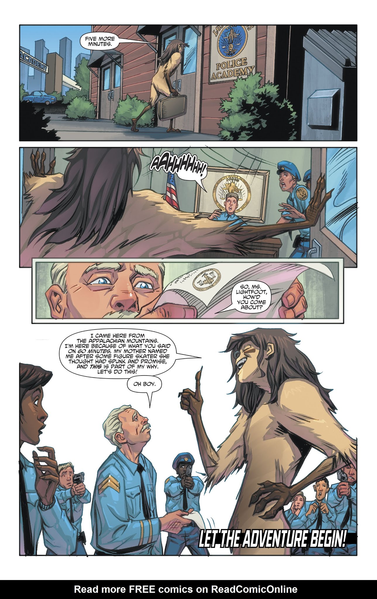 Read online Sasquatch Detective Special comic -  Issue # Full - 32