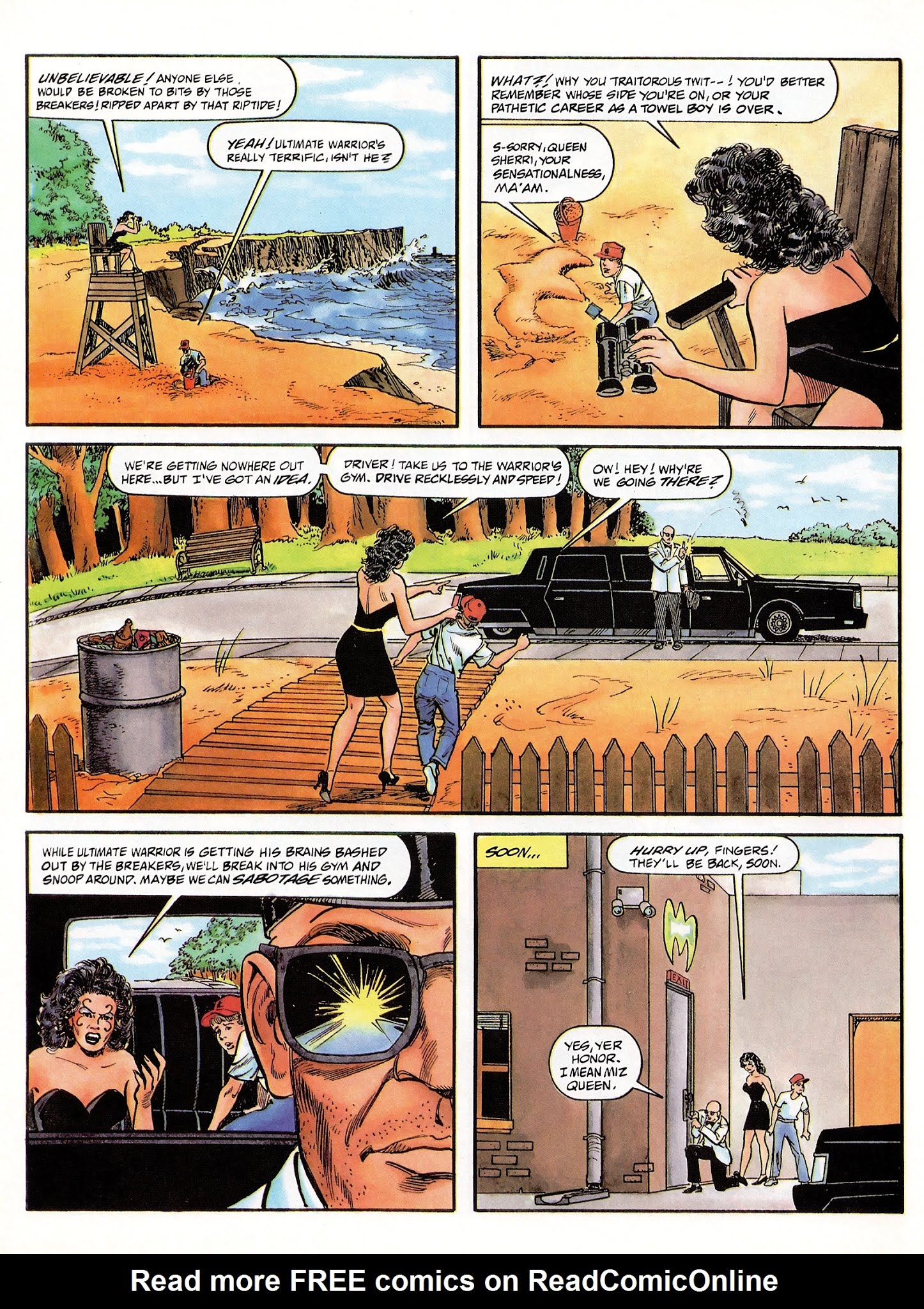 Read online WWF Battlemania comic -  Issue #2 - 18