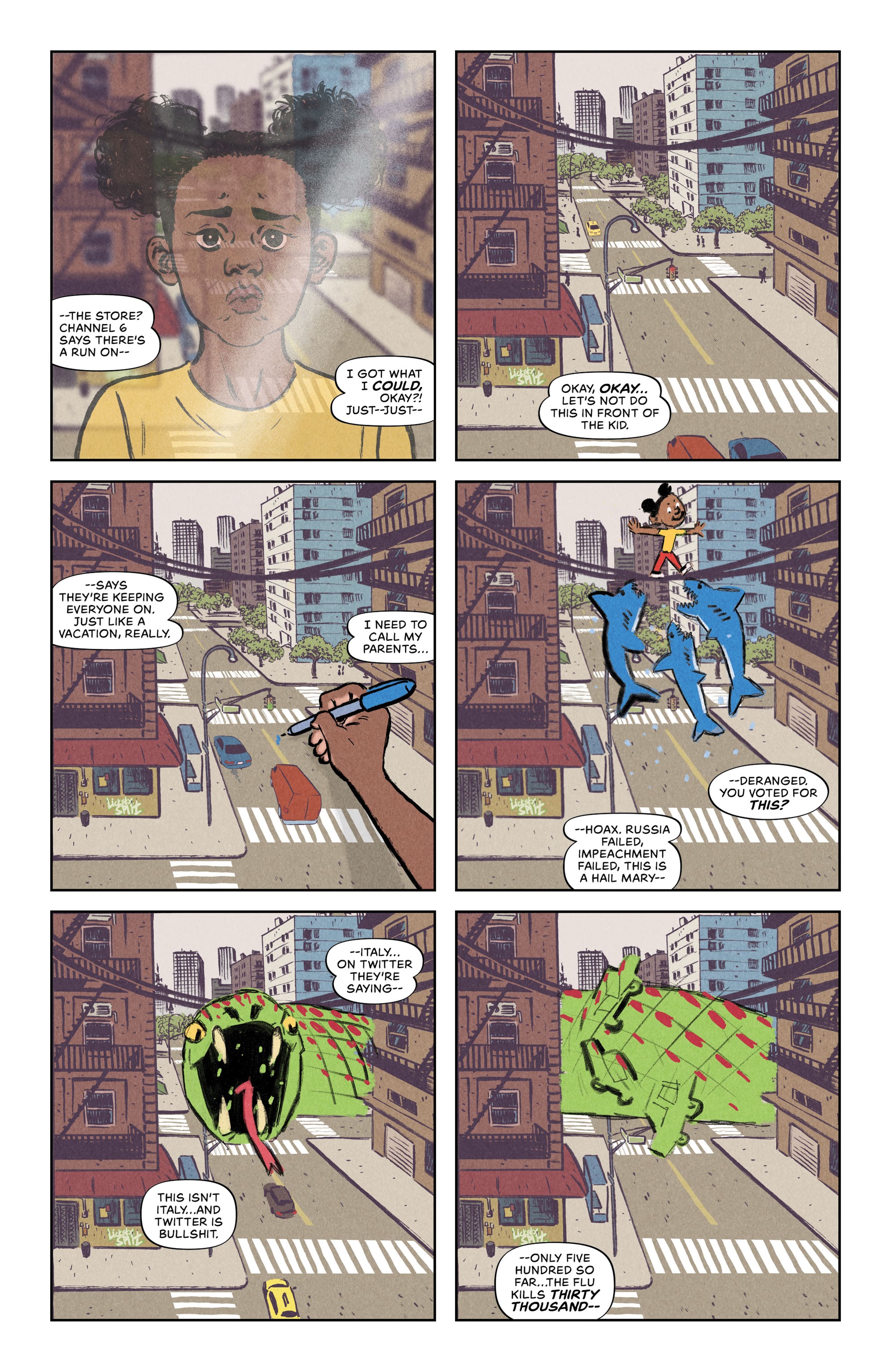 Read online Ice Cream Man Presents: Quarantine Comix Special comic -  Issue # Full - 37