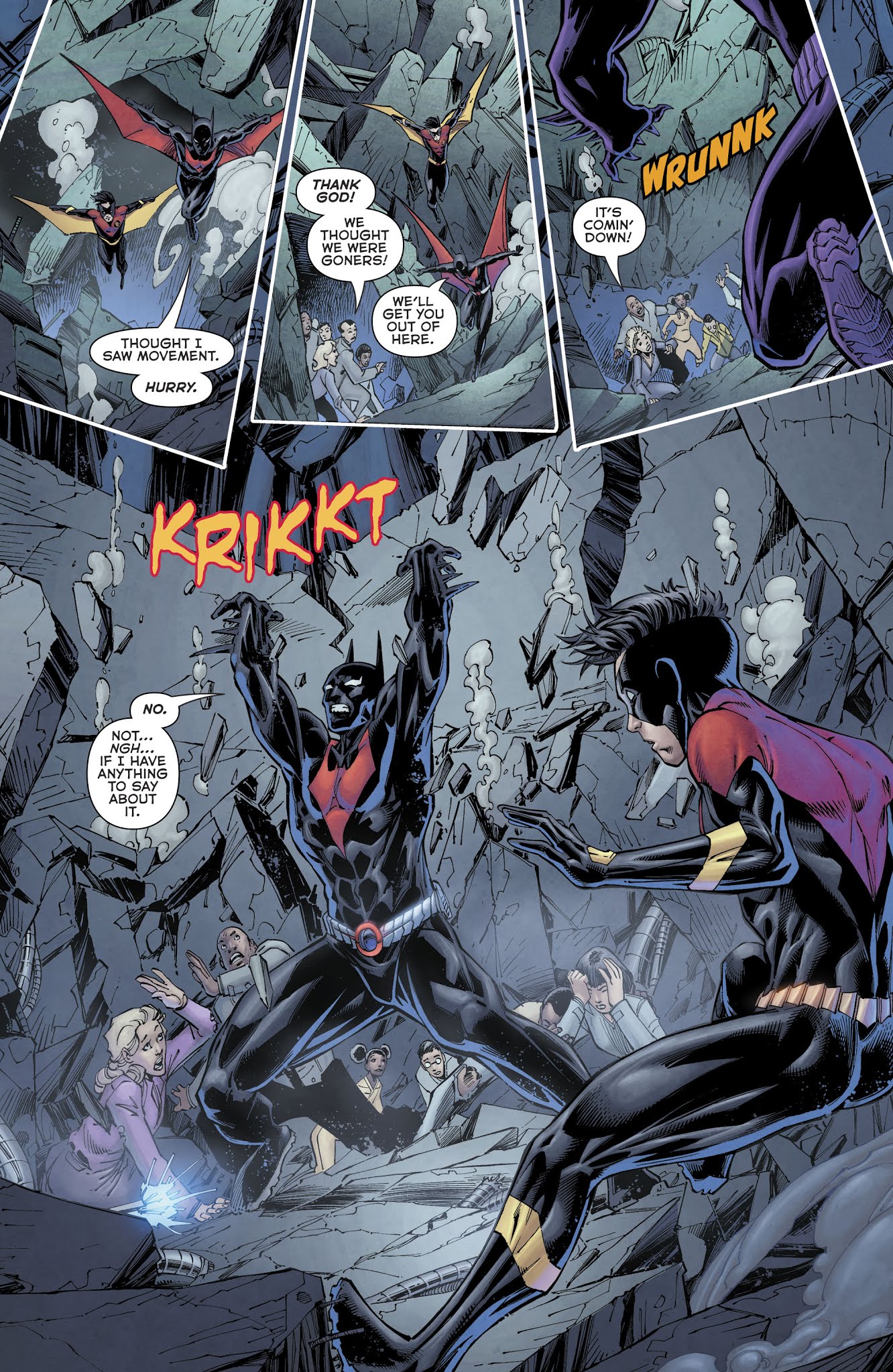 Read online Batman Beyond (2016) comic -  Issue #26 - 16